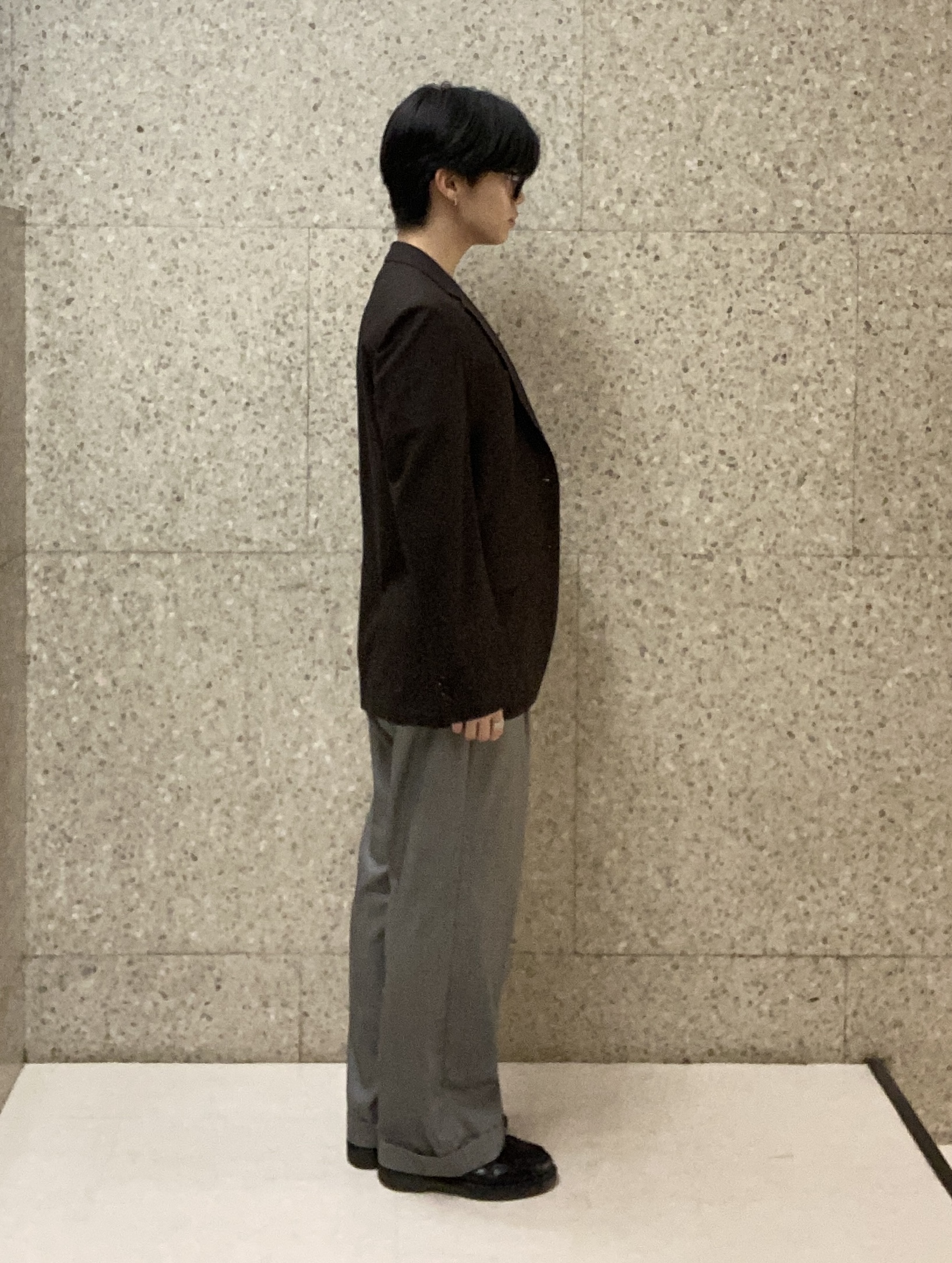 キムラさんの「TAKEO KIKUCHI｜【抗菌防臭】CALCULO（R）ジャージ ジャケット」を使ったコーディネート