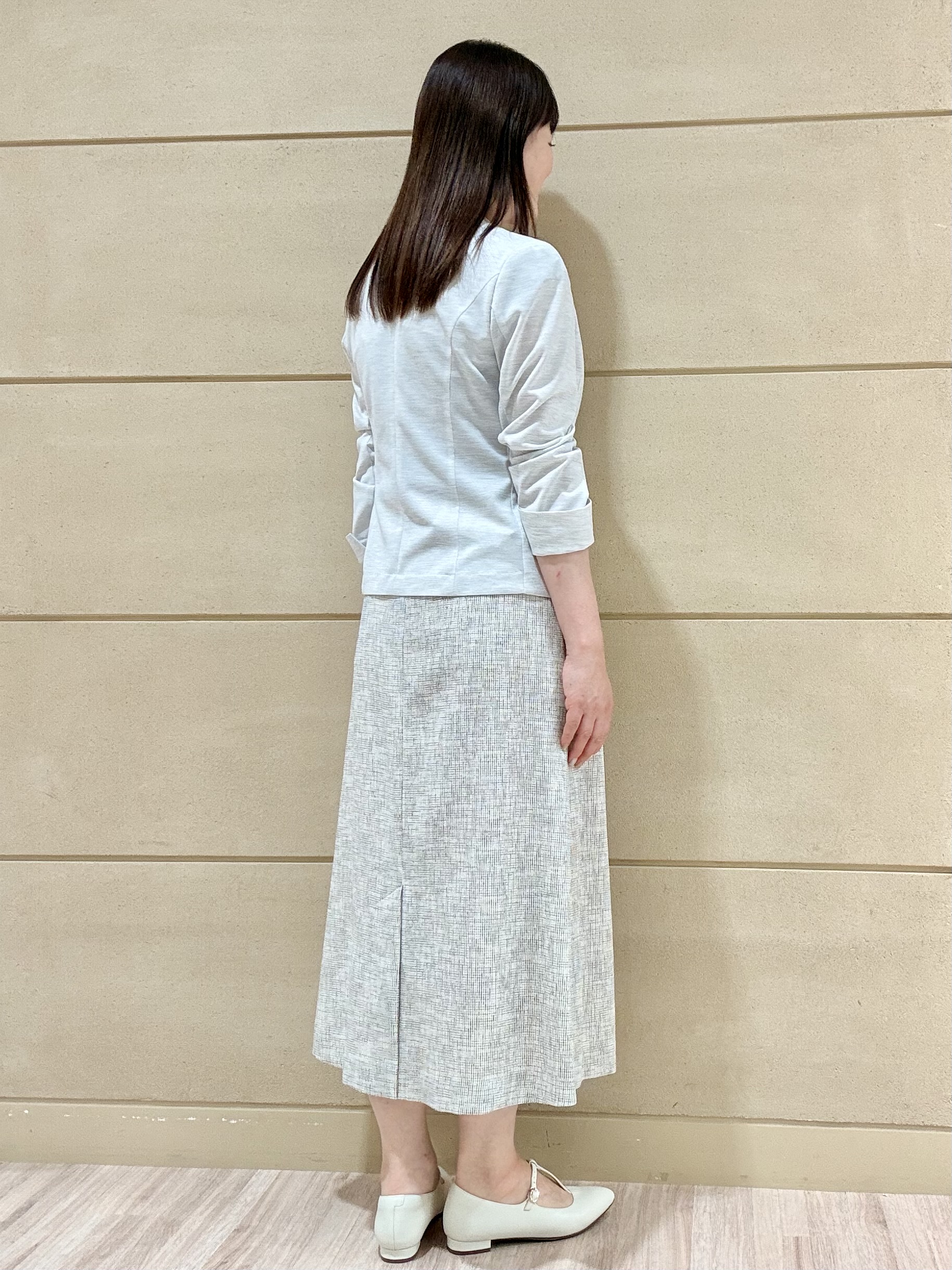 Marさんの「Reflect｜【通気性あり／涼しい／マシンウォッシャブル】フリルブラウス」を使ったコーディネート