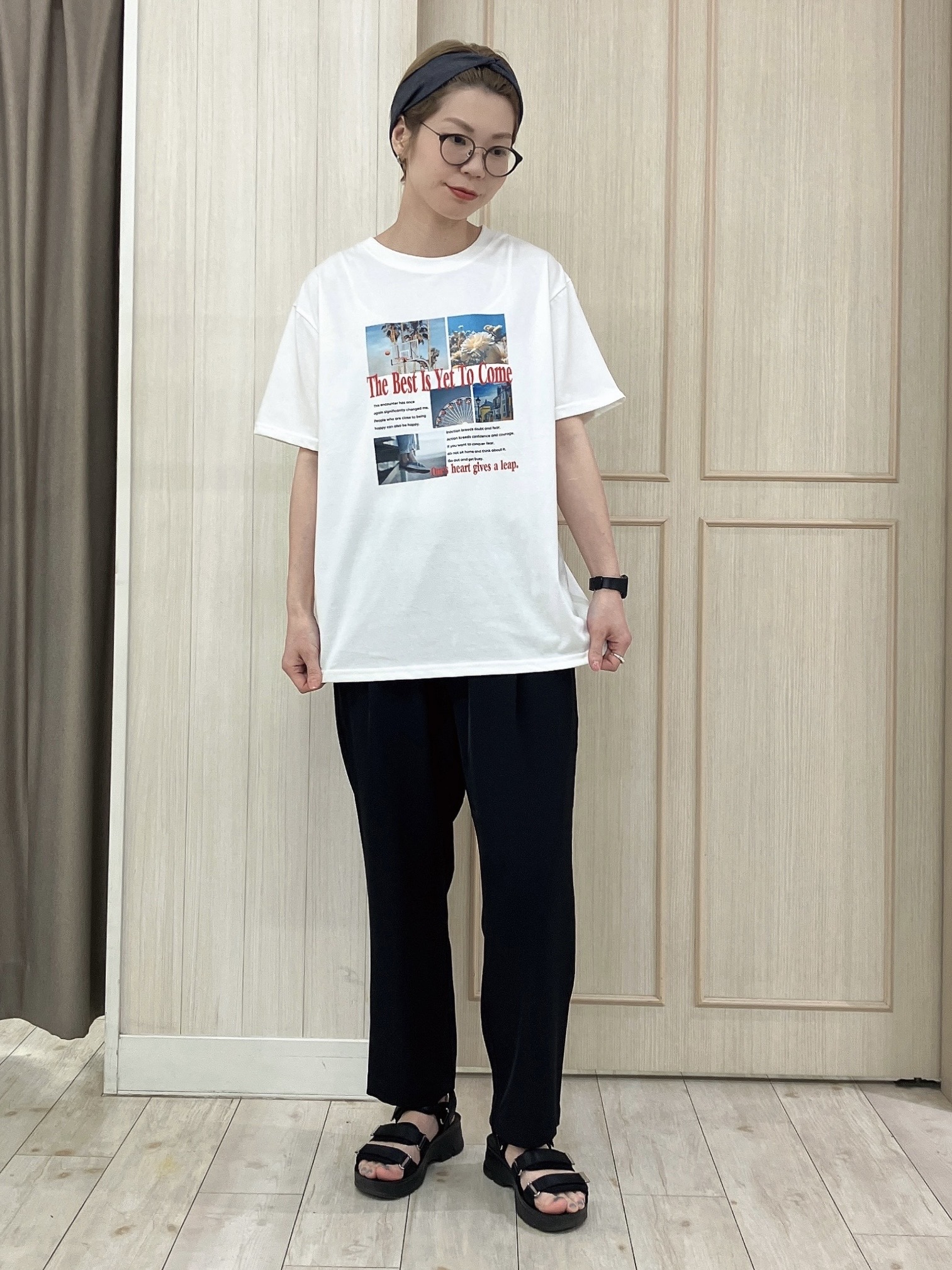 Turnerさんの「SHOO･LA･RUE｜【洗濯機可】ダブルポケット 楊柳しぼしぼシアーシャツ」を使ったコーディネート
