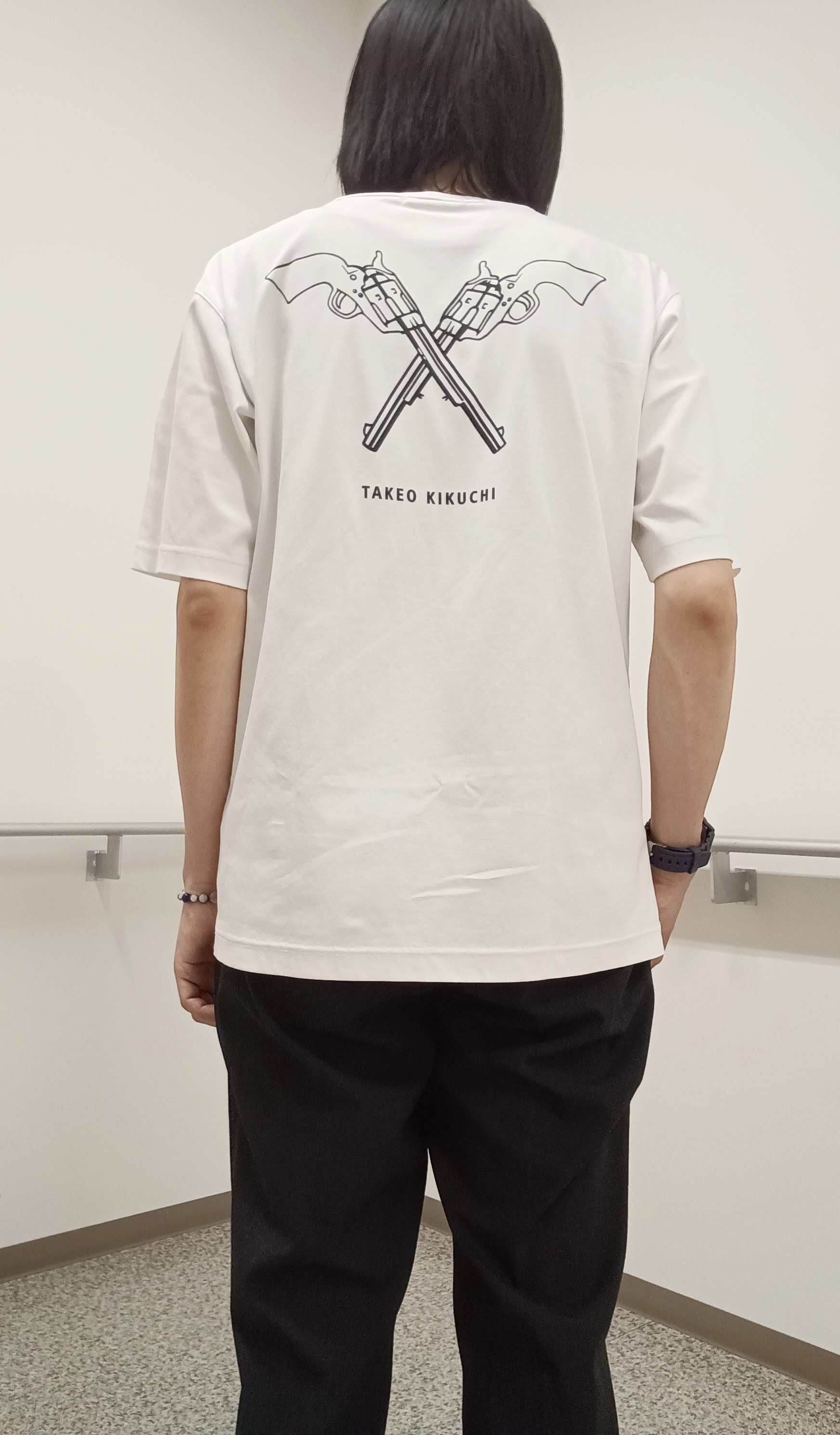 moritaさんの「TAKEO KIKUCHI｜【通気性】トリコットサッカー 7分袖シャツ」を使ったコーディネート