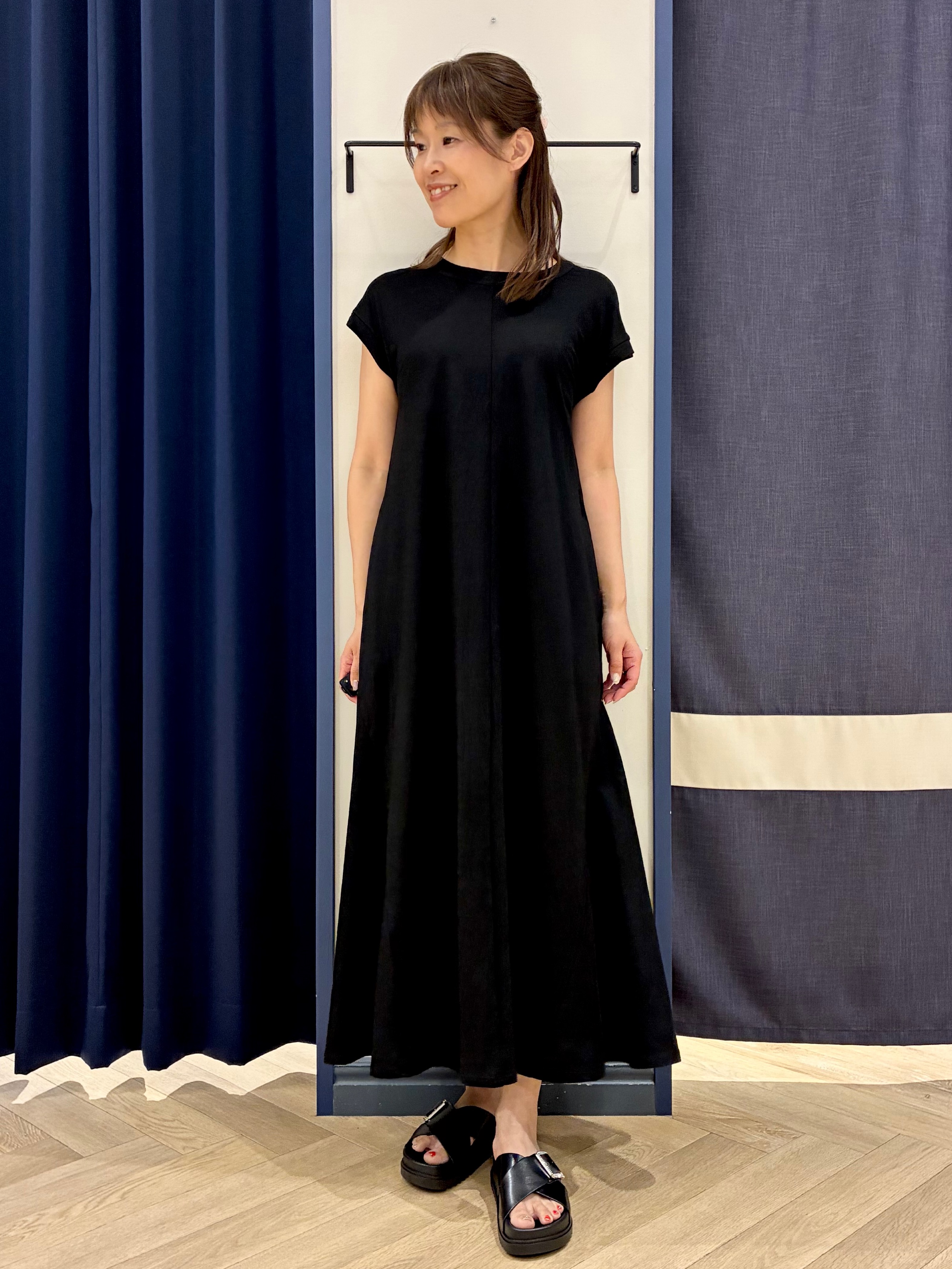 Orikaさんの「grove｜【洗濯機OK・ひんやり/SETUP可】シワになりにくいハーフスリーブジャケット」を使ったコーディネート