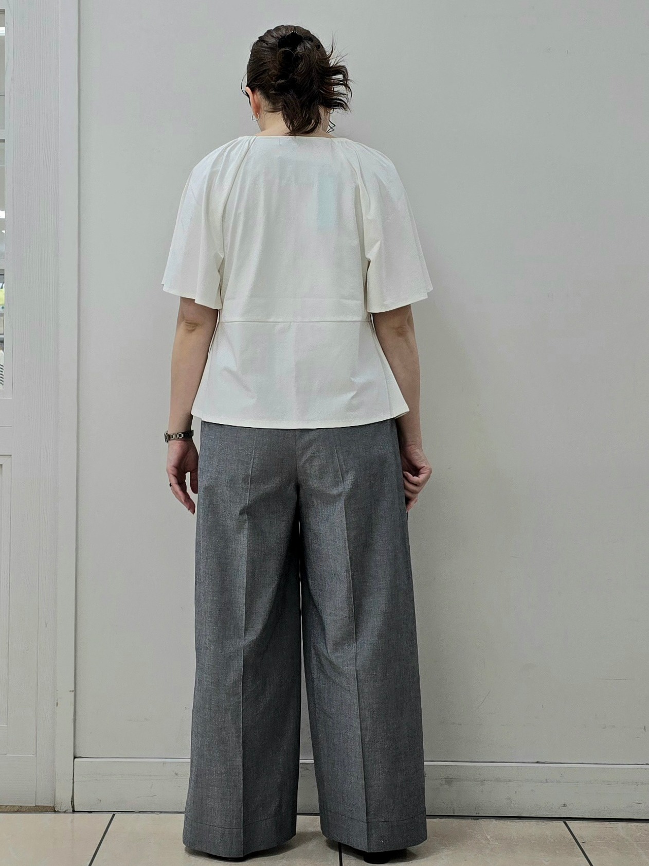 fkeさんの「Reflect｜七分袖ニットカーディガン」を使ったコーディネート