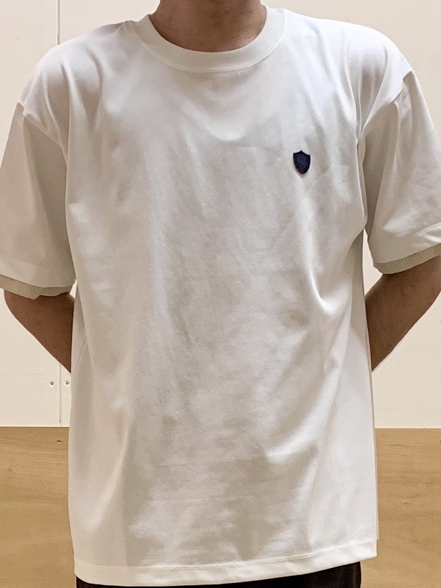 MATUさんの「THE SHOP TK｜【マシンウォッシャブル】袖レイヤード半袖Tシャツ」を使ったコーディネート