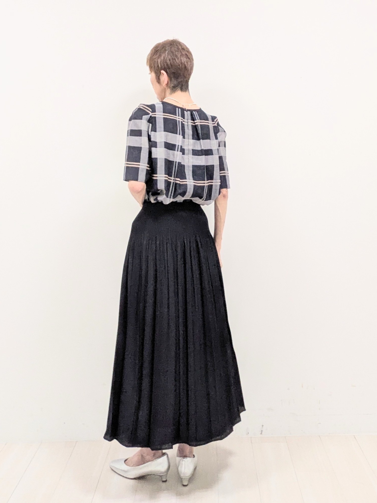 sachiさんの「Reflect｜【SS-4Lサイズ／UVカット／接触冷感】匠ジャケット／ベーシックテーラード」を使ったコーディネート