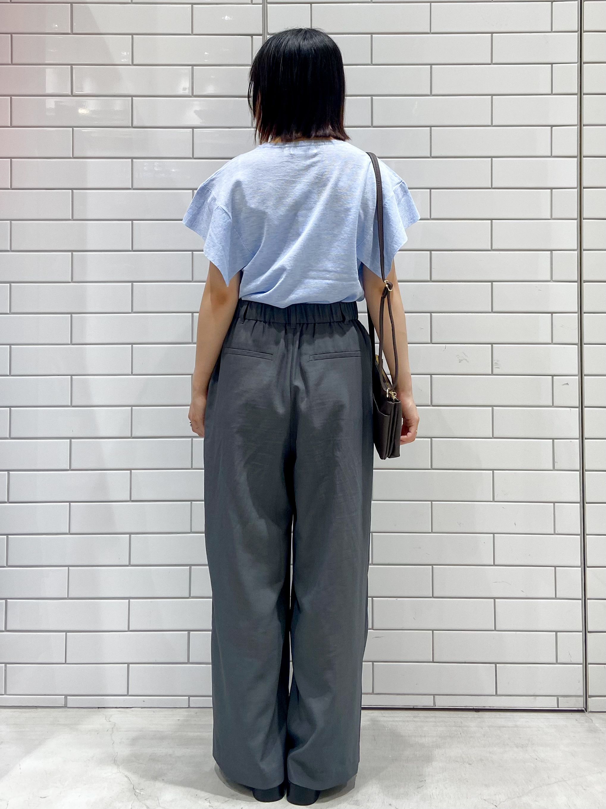 kimiさんの「OPAQUE.CLIP｜『STORY Web7月掲載』ドライタッチラメニット《UV／洗える／6col》」を使ったコーディネート