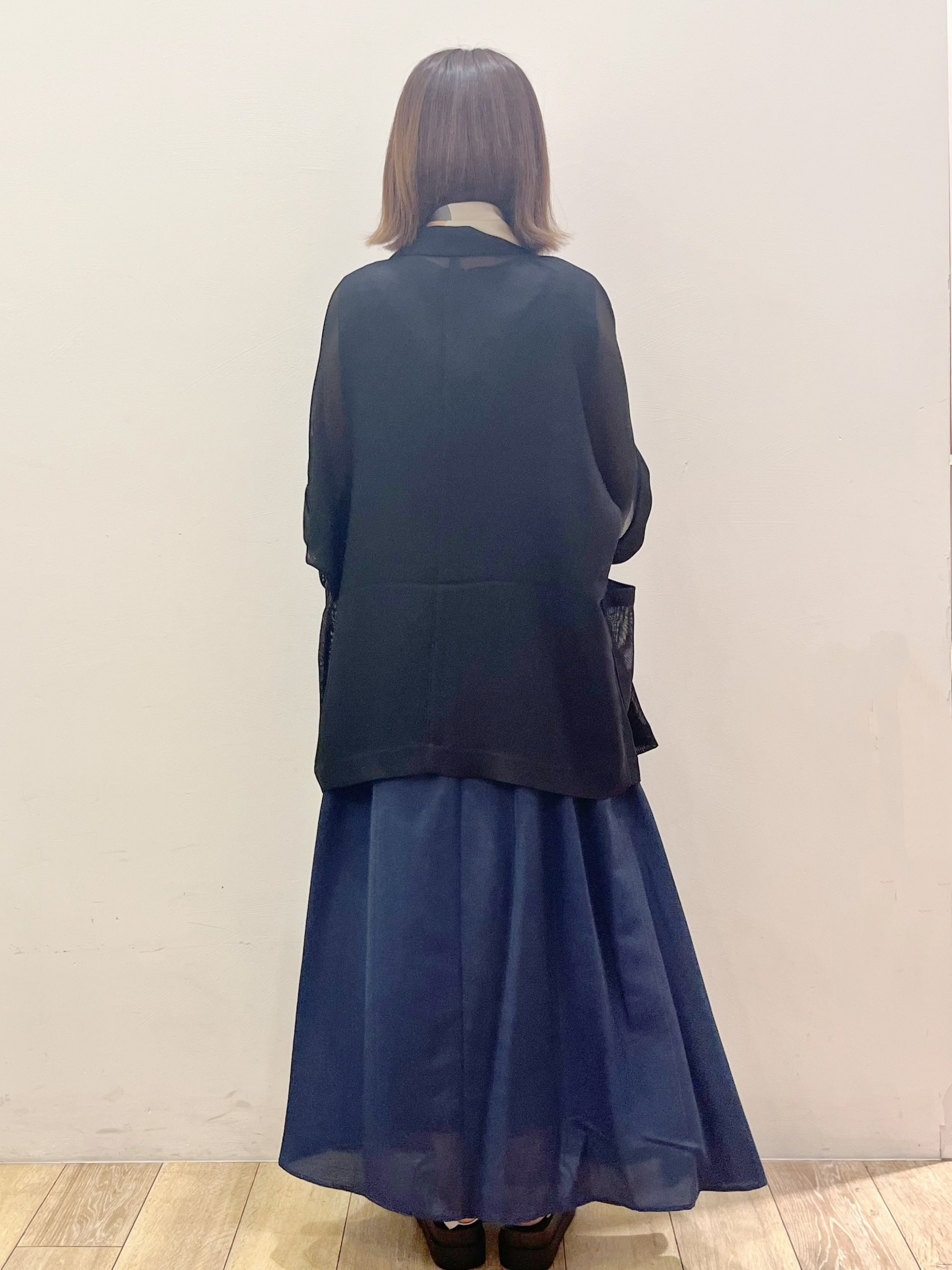 kcさんの「OPAQUE.CLIP｜メッシュテーラードジャケット【洗濯機OK】」を使ったコーディネート