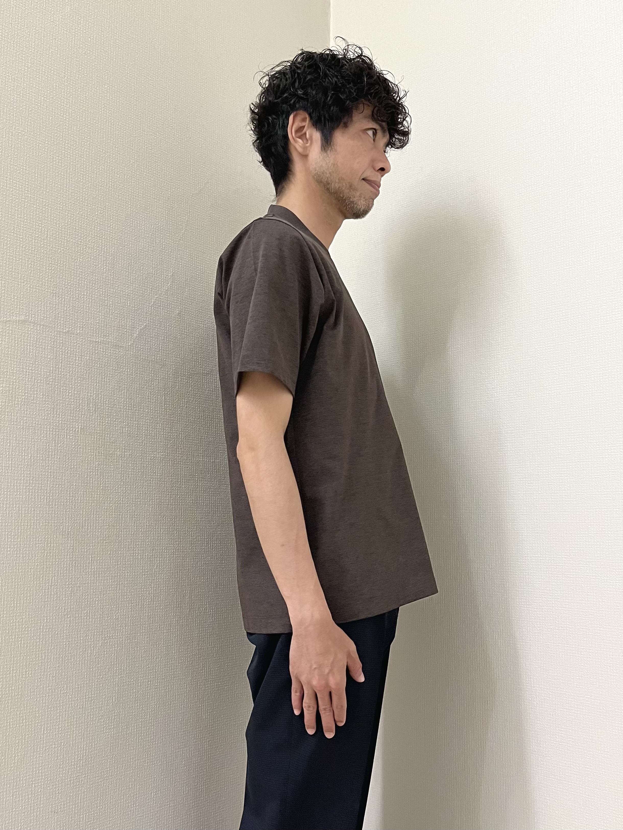 URAさんの「TAKEO KIKUCHI｜【Begin5月号掲載/通気性】トリコットサッカー ジャケット」を使ったコーディネート