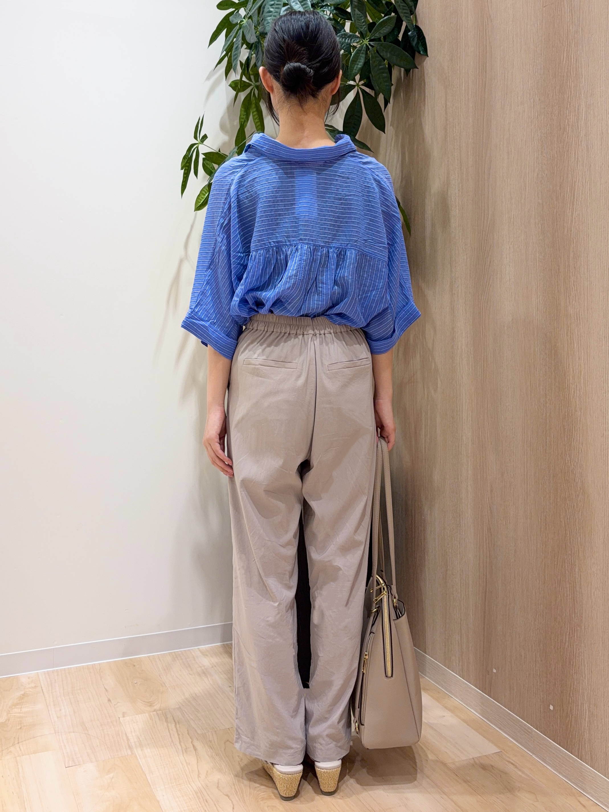 ayaneさんの「grove｜【抗菌防臭】2WAYレースタンク」を使ったコーディネート