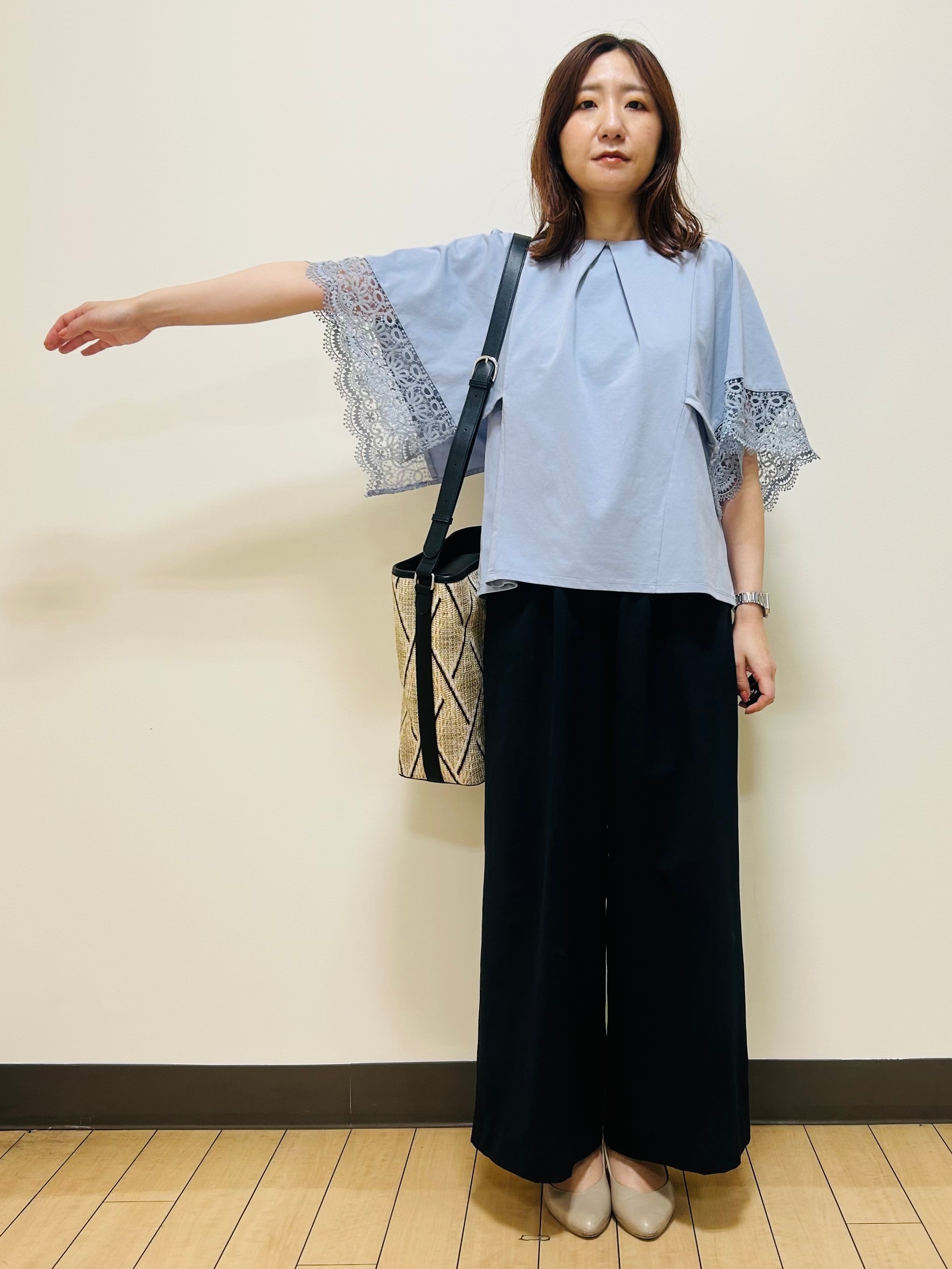 miiiさんの「Reflect｜フロントファスナーシアーブルゾン」を使ったコーディネート