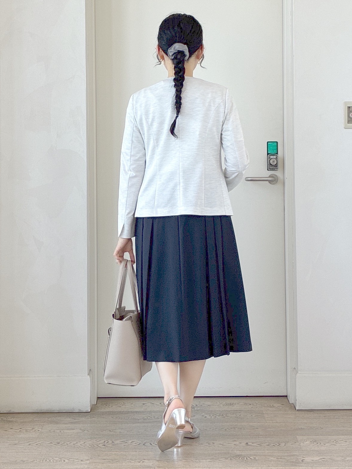  beni_gingerさんの「Reflect｜【SS-4Lサイズ／UVカット／接触冷感】匠ジャケット／ノーカラー」を使ったコーディネート