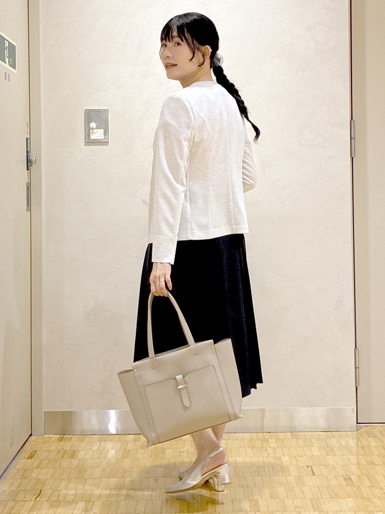  beni_gingerさんの「Reflect｜【SS-4Lサイズ／UVカット／接触冷感】匠ジャケット／ノーカラー」を使ったコーディネート