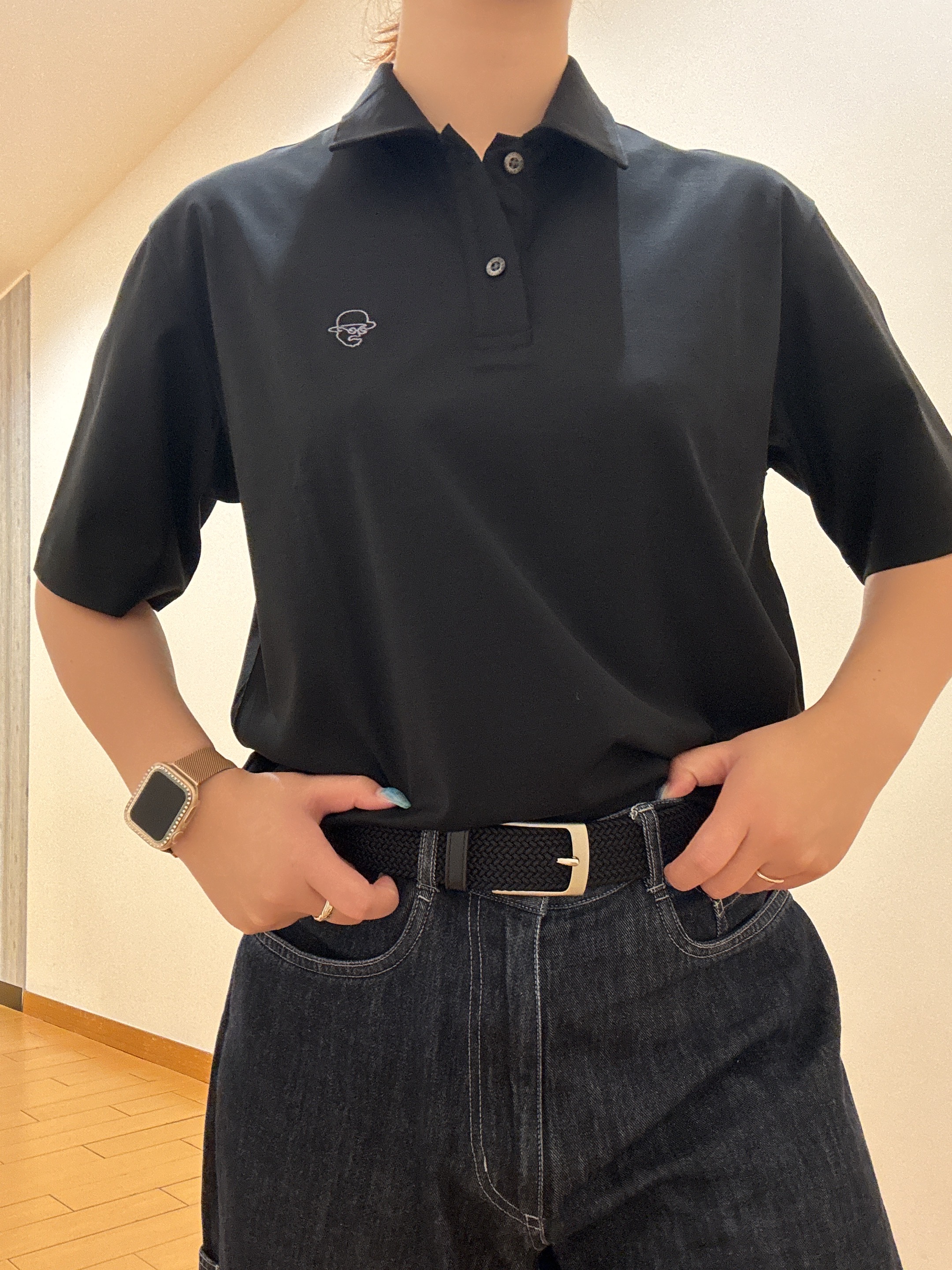 ヒナさんの「TAKEO KIKUCHI｜【BOWLER HAT LABEL】エクスプローラー デニムパンツ」を使ったコーディネート