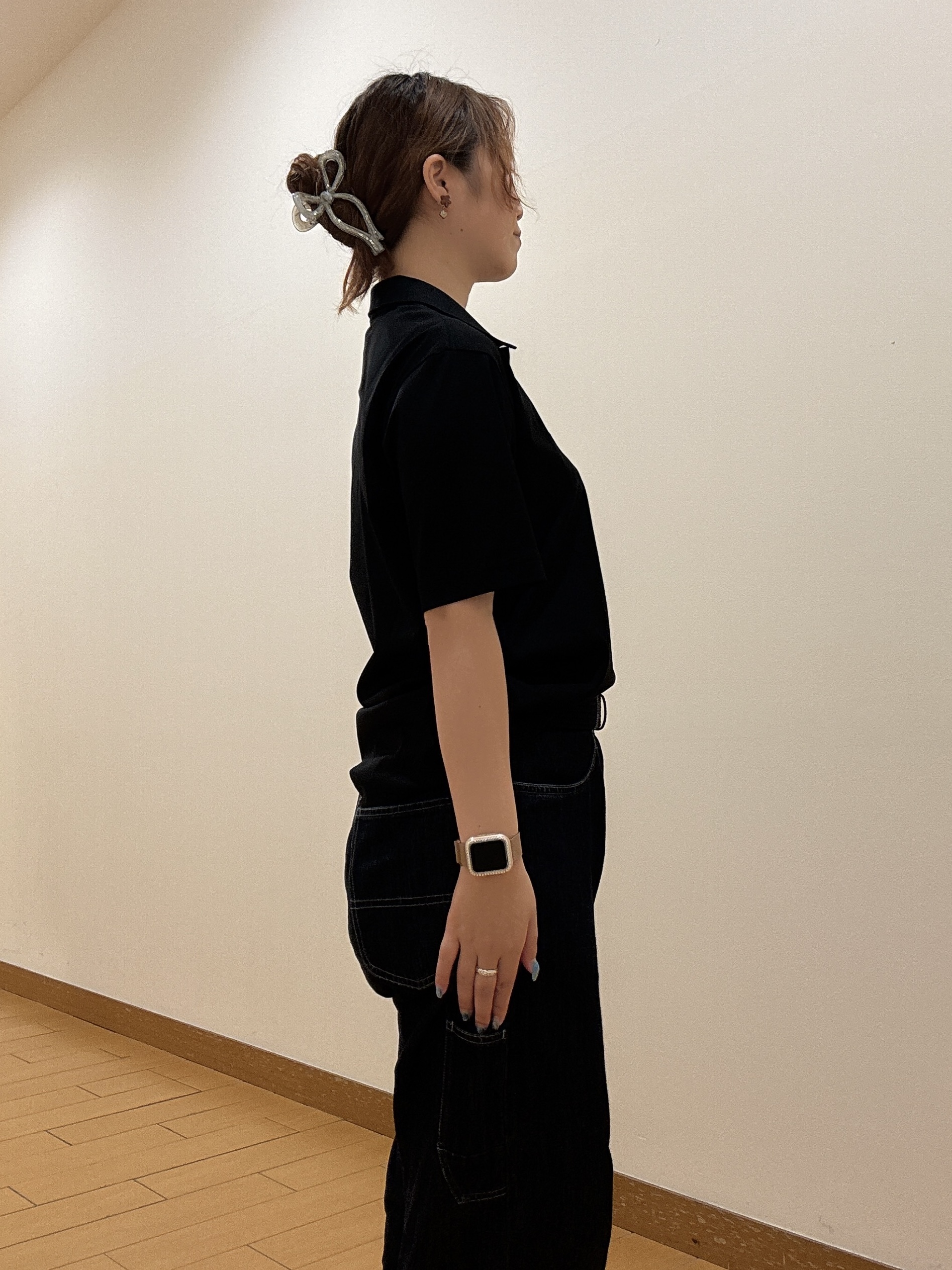 ヒナさんの「TAKEO KIKUCHI｜【BOWLER HAT LABEL】エクスプローラー デニムパンツ」を使ったコーディネート