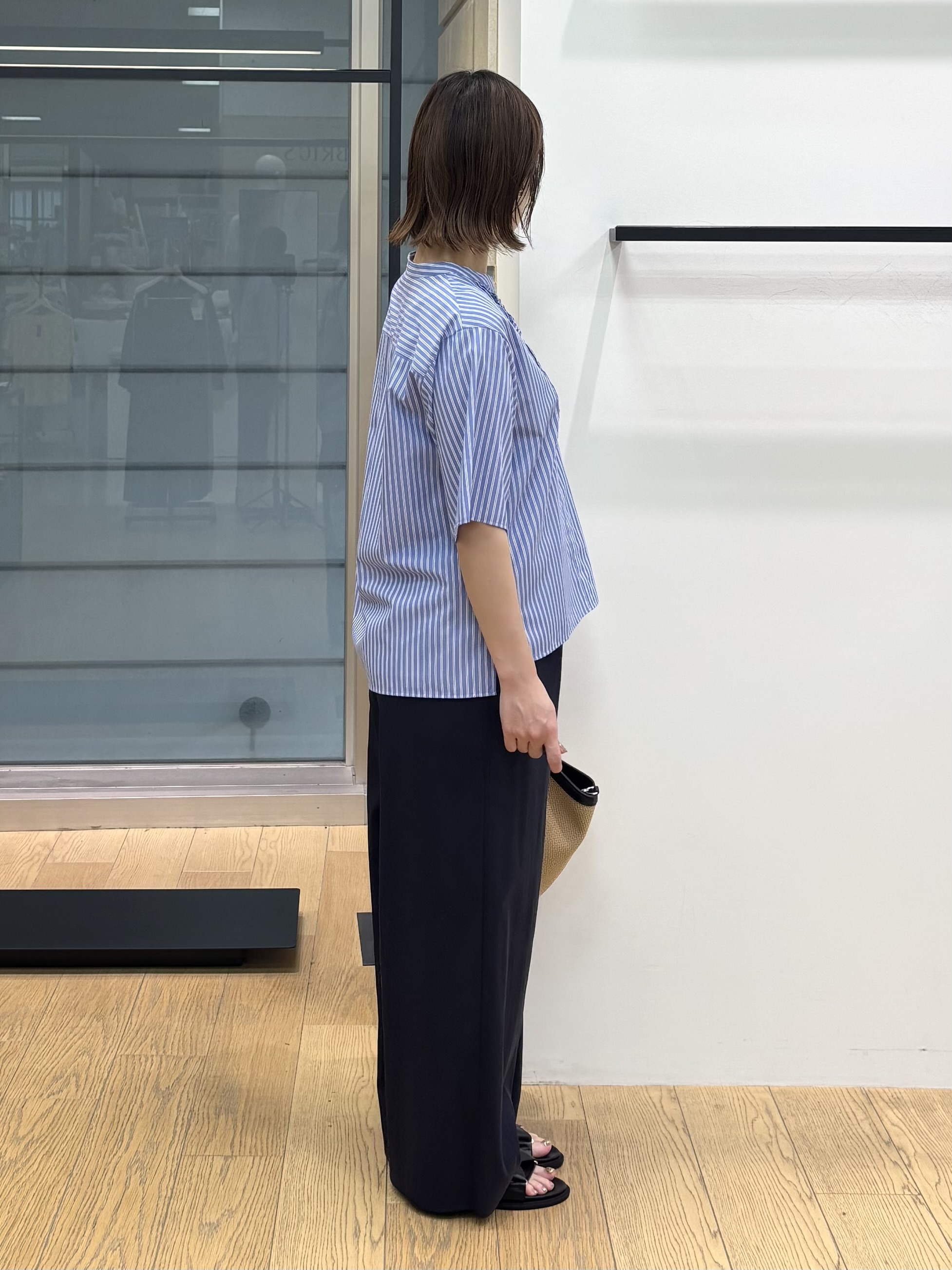 asamiさんの「INDIVI｜【UVケア／吸汗速乾／着映え】フリルピンタックブラウス」を使ったコーディネート