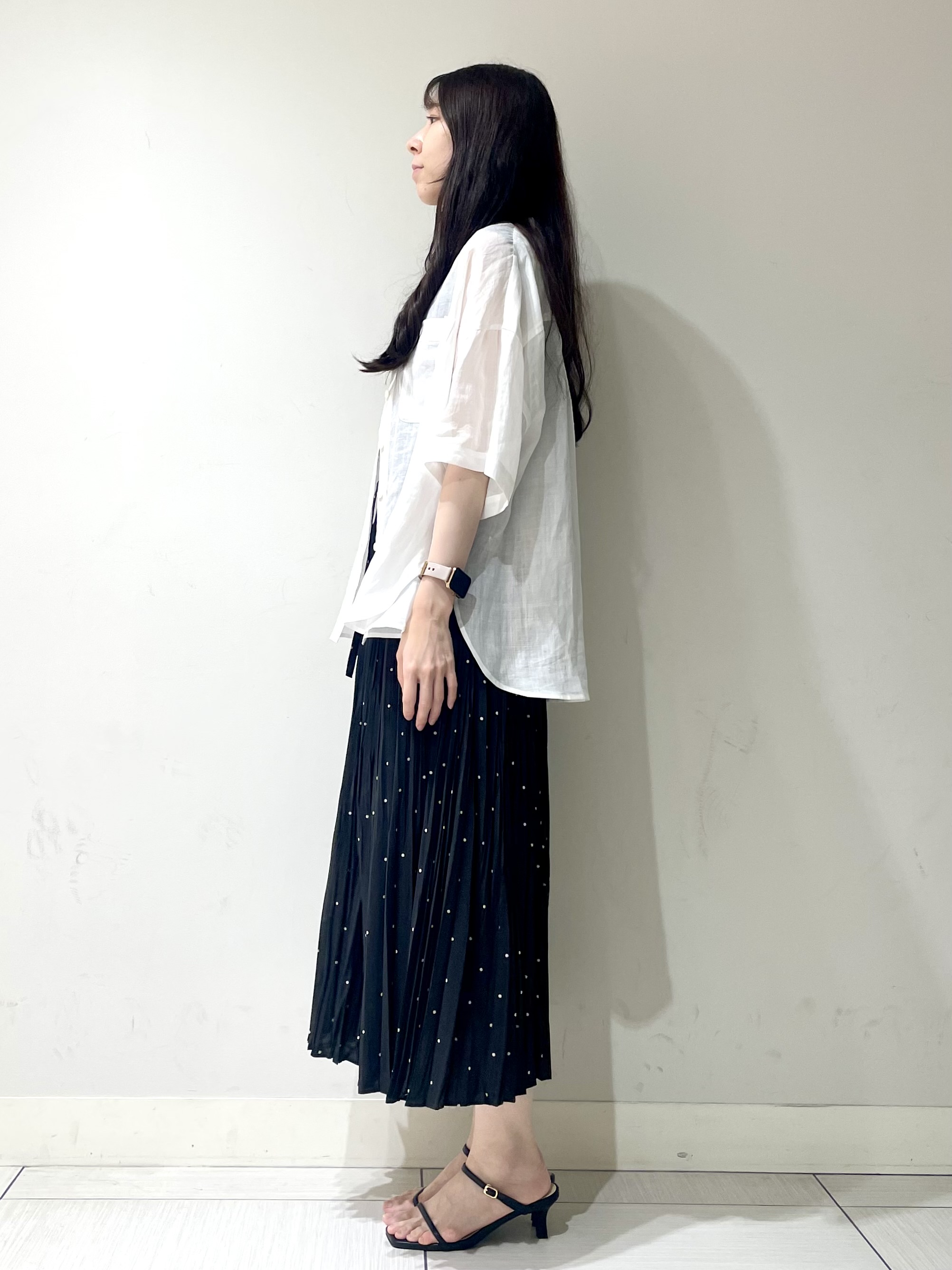 ことさんの「DRESSTERIOR｜ピュアラミー シャツ」を使ったコーディネート