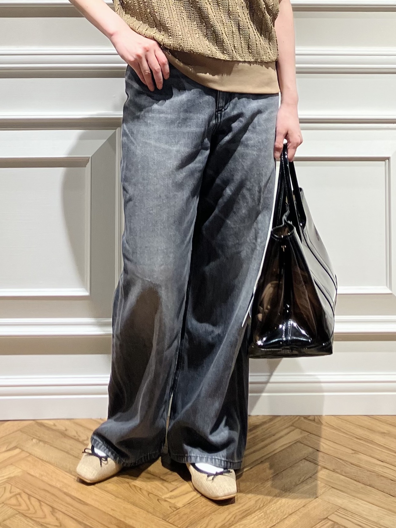 TSUKUIさんの「DRESSTERIOR｜シアーメッシュプルオーバー」を使ったコーディネート