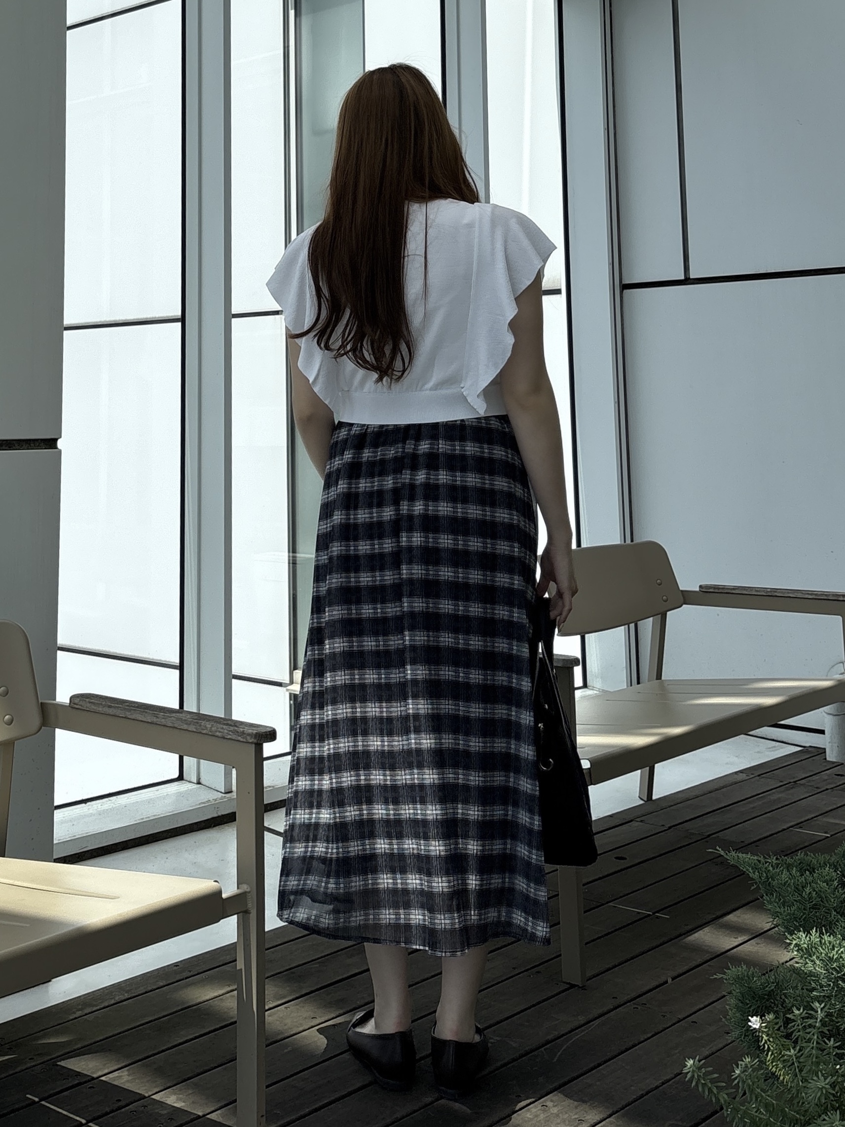sayaさんの「grove｜【撥水】ギャザーラインテープ2WAYトート」を使ったコーディネート