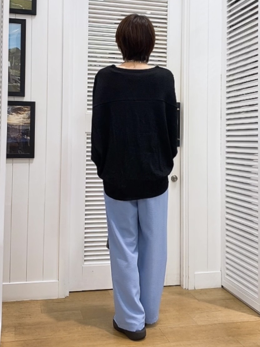 Hamaさんの「Dessin｜シュリンクジャージ カットソー」を使ったコーディネート