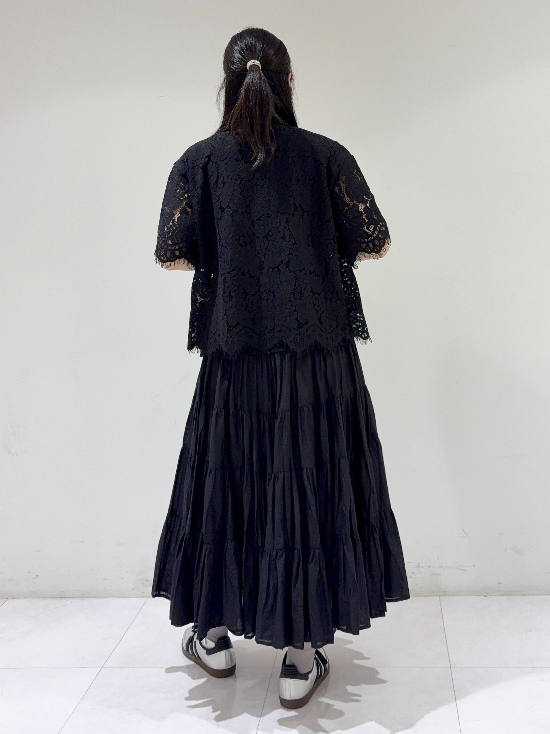 ayaさんの「DRESSTERIOR｜【接触冷感／抗菌防臭／消臭】アイスクリアコットンフレンチスリーブT」を使ったコーディネート