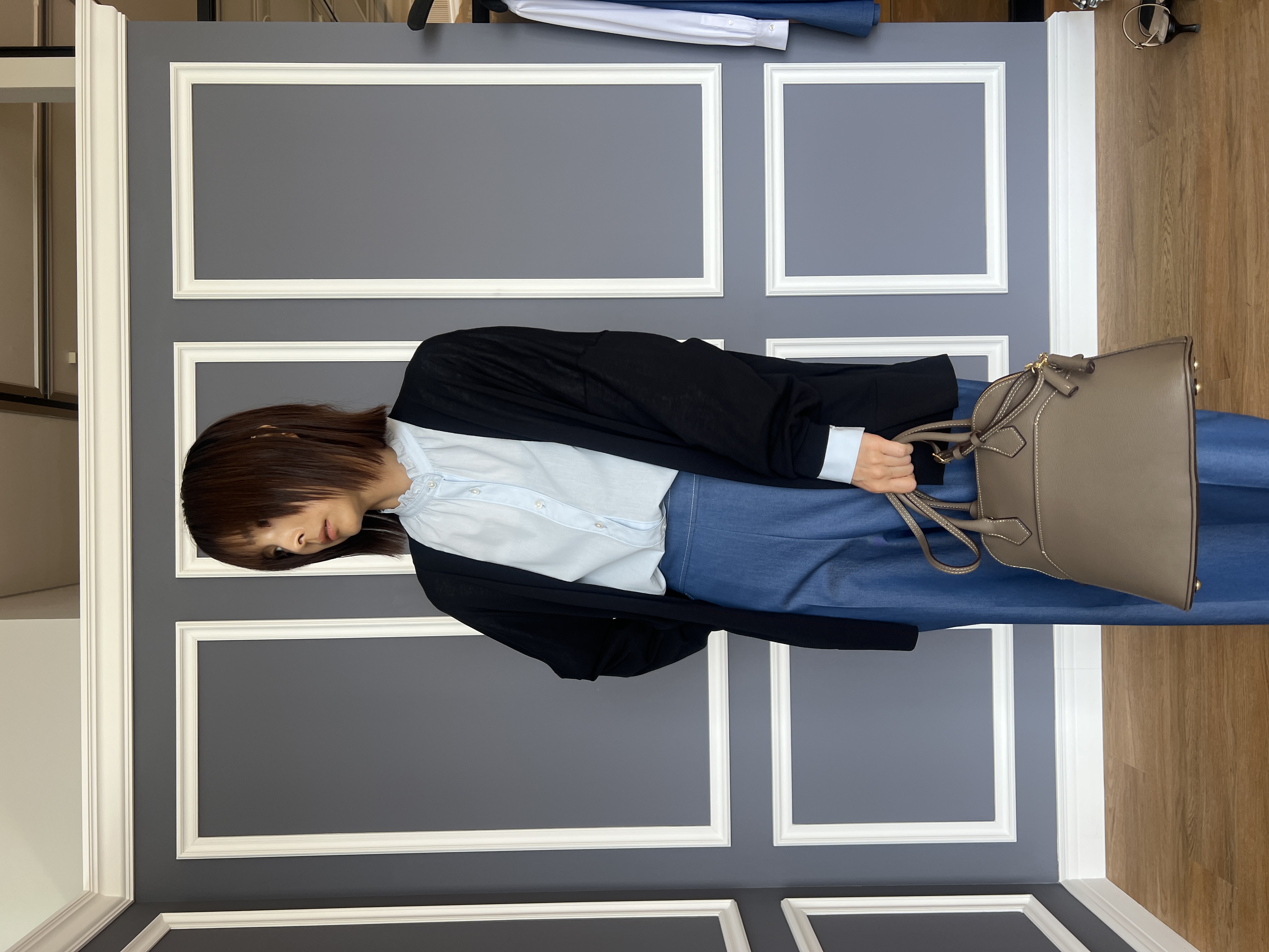 misaさんの「DRESSTERIOR｜【otonaMUSE5月号掲載】スキニーベルトサンダル」を使ったコーディネート