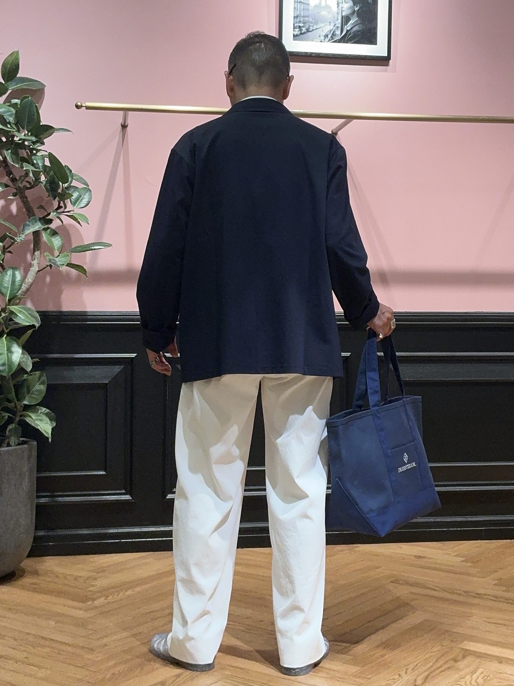 torigoeさんの「DRESSTERIOR｜【接触冷感/UVカット/抗菌防臭/しわ防止】クールデオドラント ジャージシャツ」を使ったコーディネート
