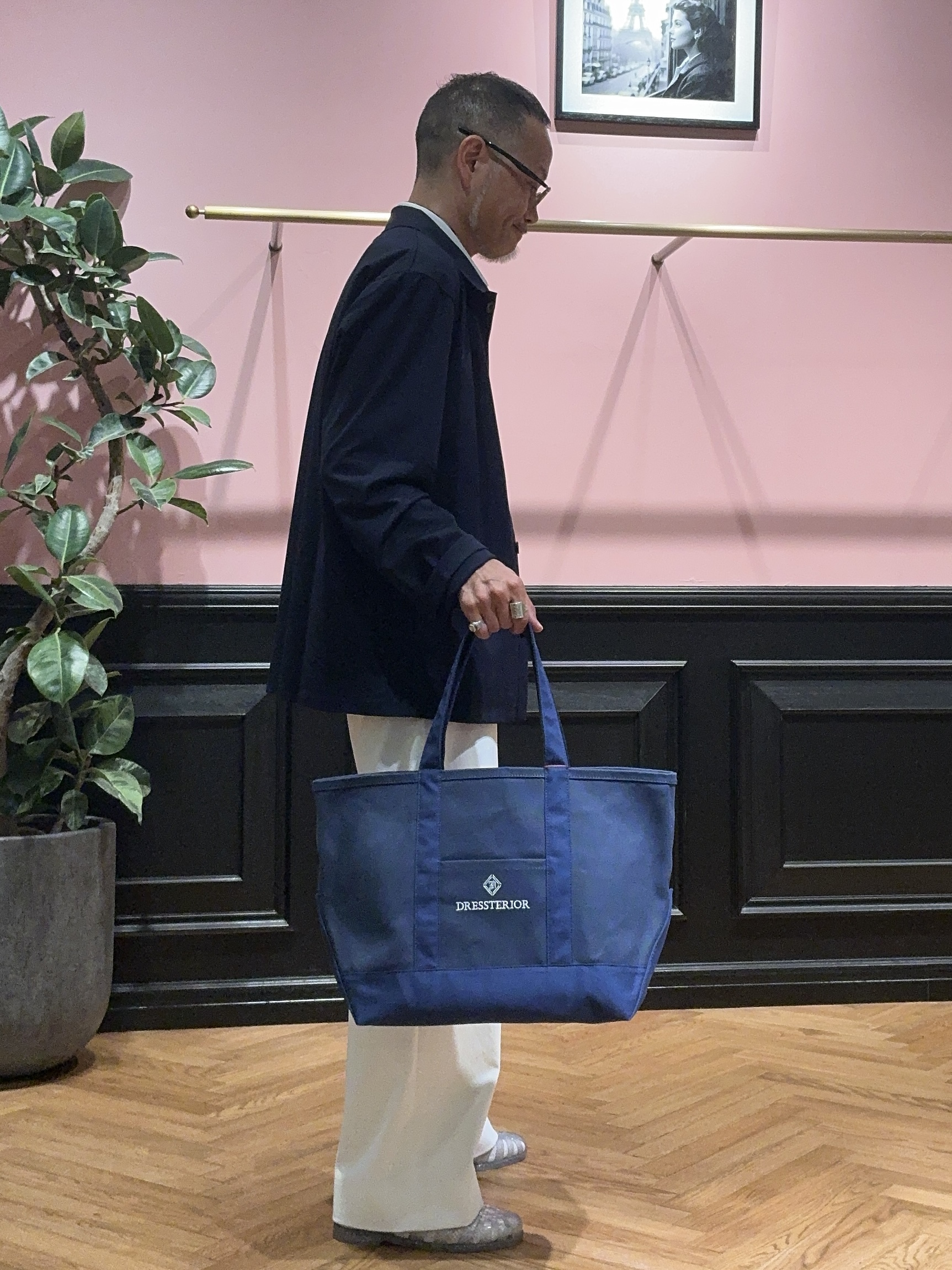 torigoeさんの「DRESSTERIOR｜【接触冷感/UVカット/抗菌防臭/しわ防止】クールデオドラント ジャージシャツ」を使ったコーディネート