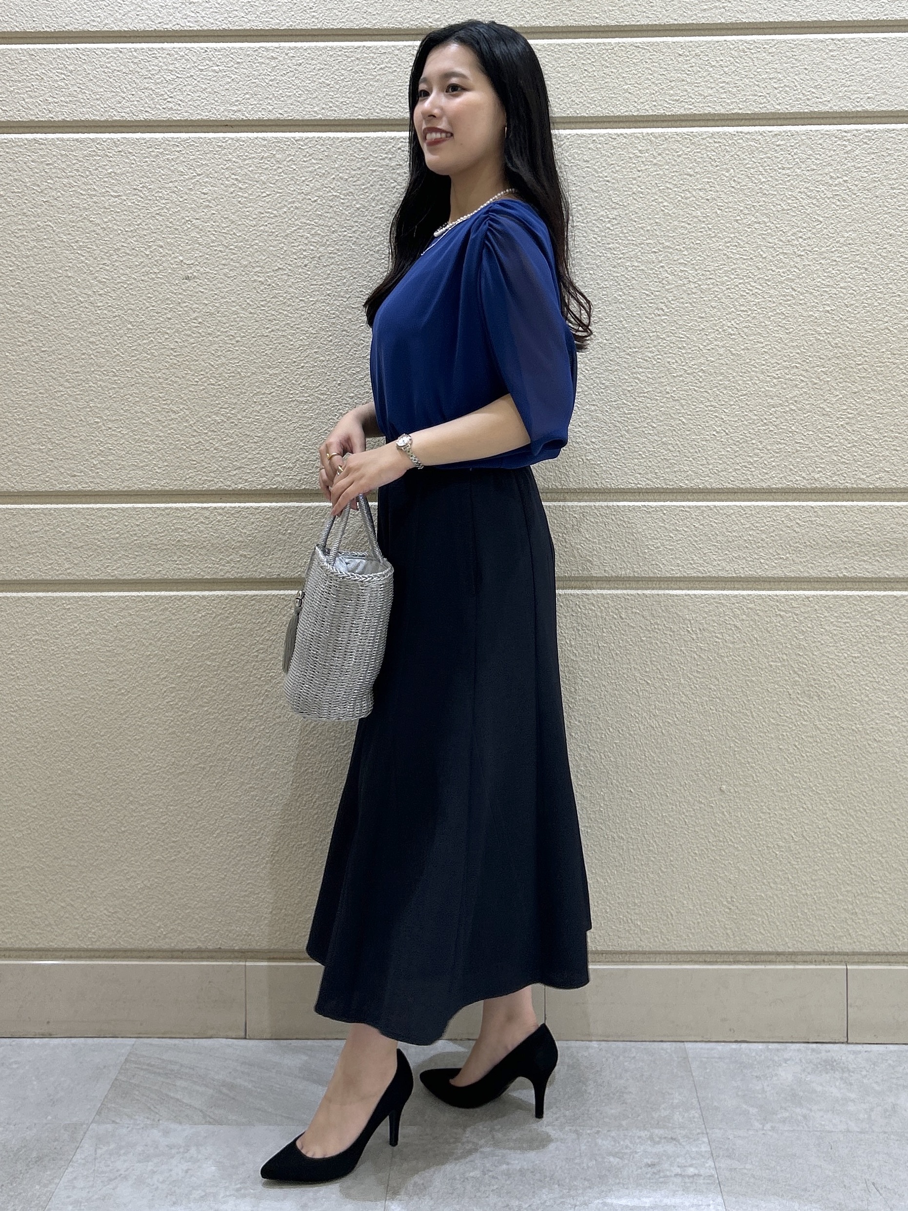Momokaさんの「COUP DE CHANCE｜【日本製/インナー付き】ギャザースリーブプルオーバー」を使ったコーディネート