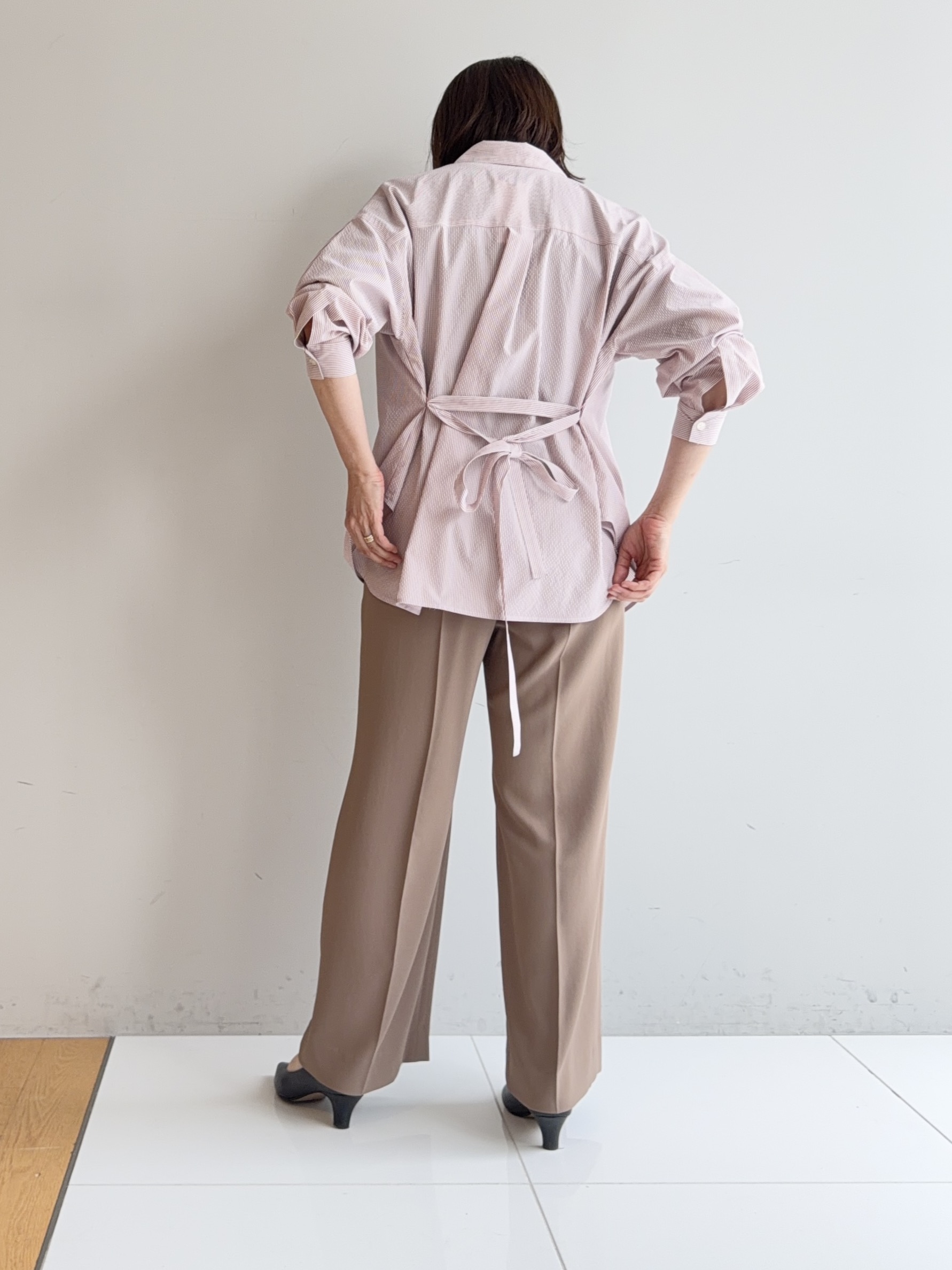 murayamaさんの「INDIVI｜【汗ジミ防止／褒められTシャツ】上品カジュアル！ドルマンTシャツ」を使ったコーディネート
