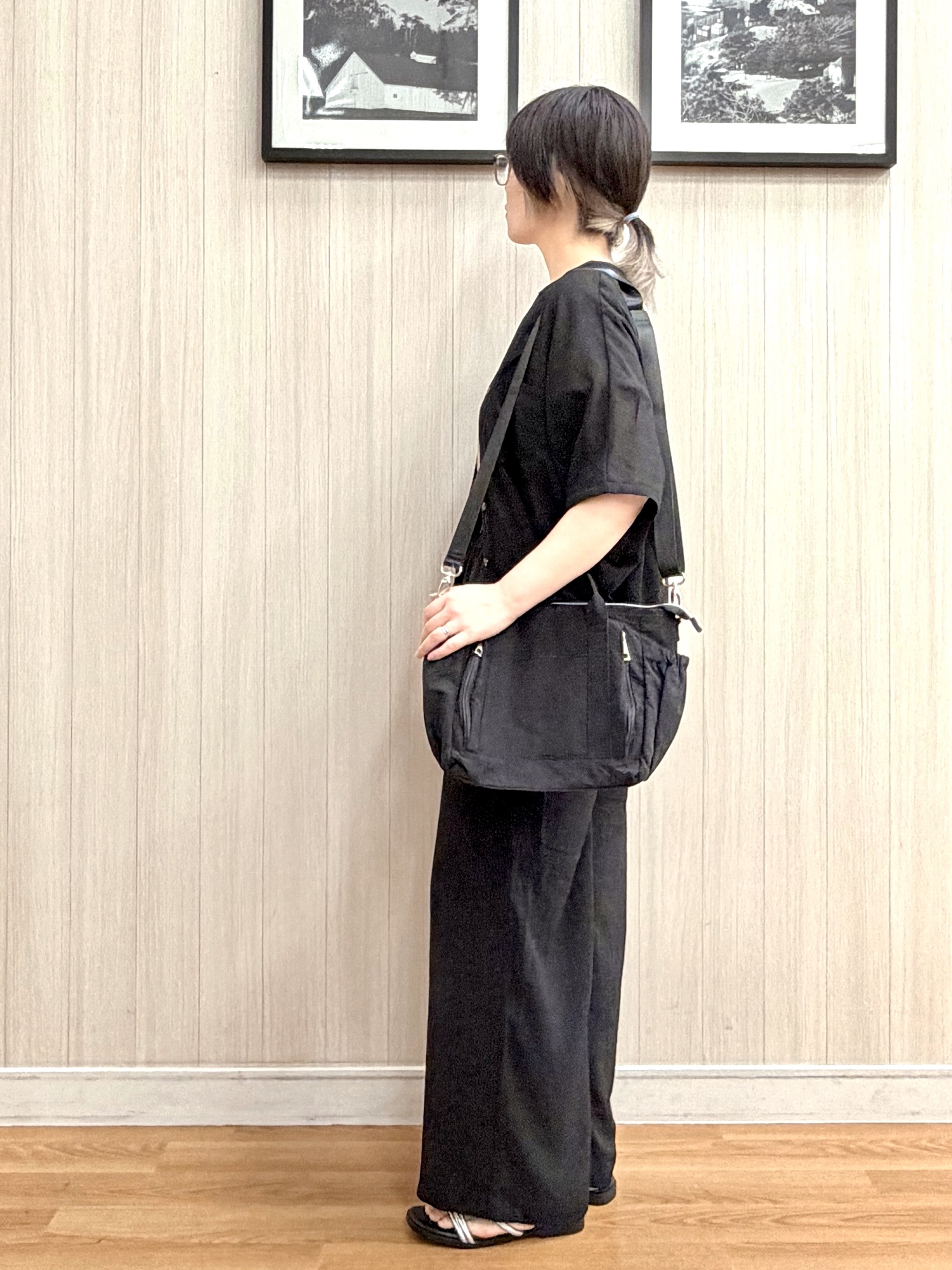 ユ（yu）さんの「SHOO･LA･RUE｜【洗濯機可】ナチュラルな風合いが魅力 シアードルマンブラウス」を使ったコーディネート
