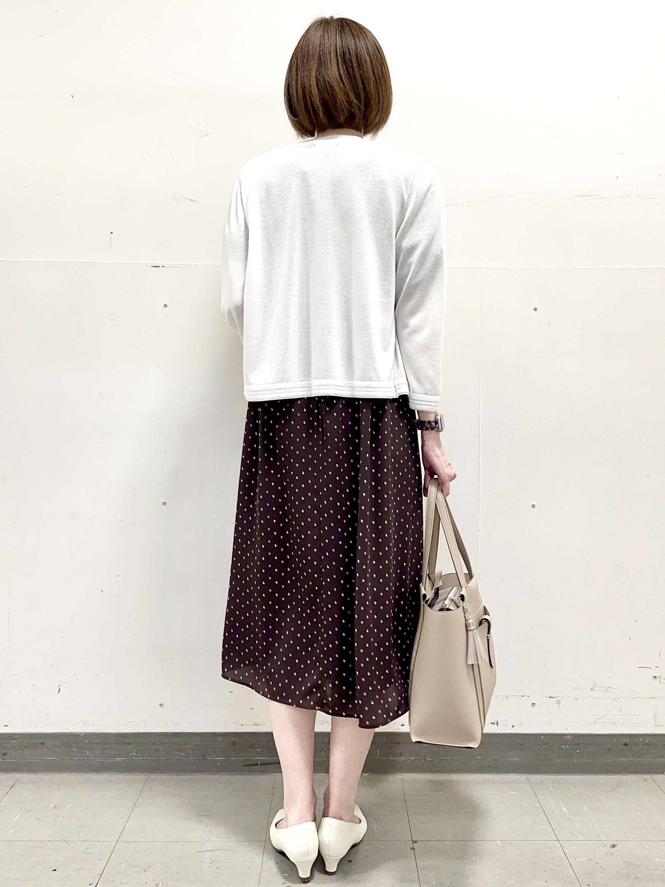 イト子さんの「Reflect｜七分袖ニットカーディガン」を使ったコーディネート