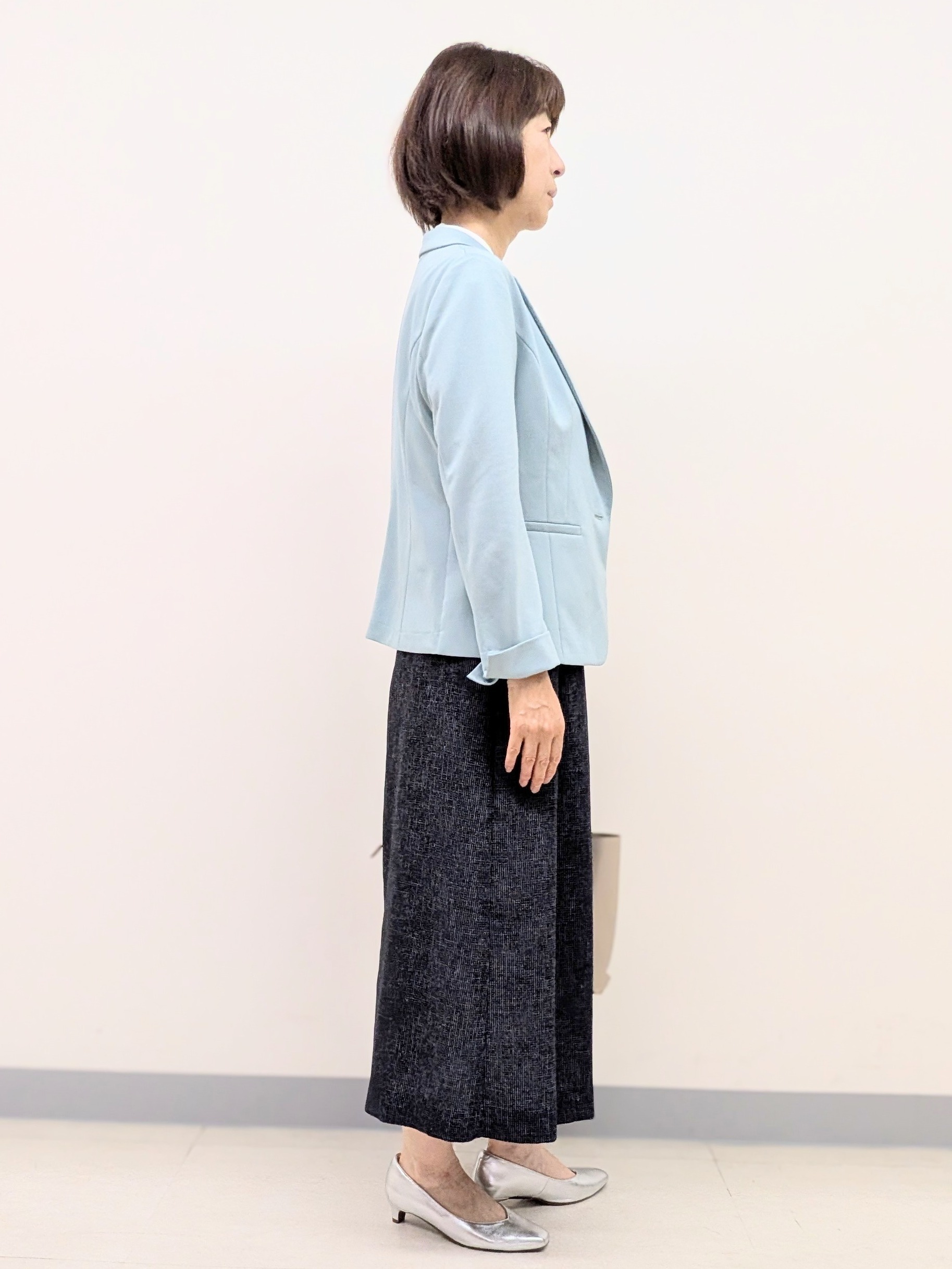 Ariさんの「Reflect｜【SS-4Lサイズ／UVカット／接触冷感】匠ジャケット／ベーシックテーラード」を使ったコーディネート