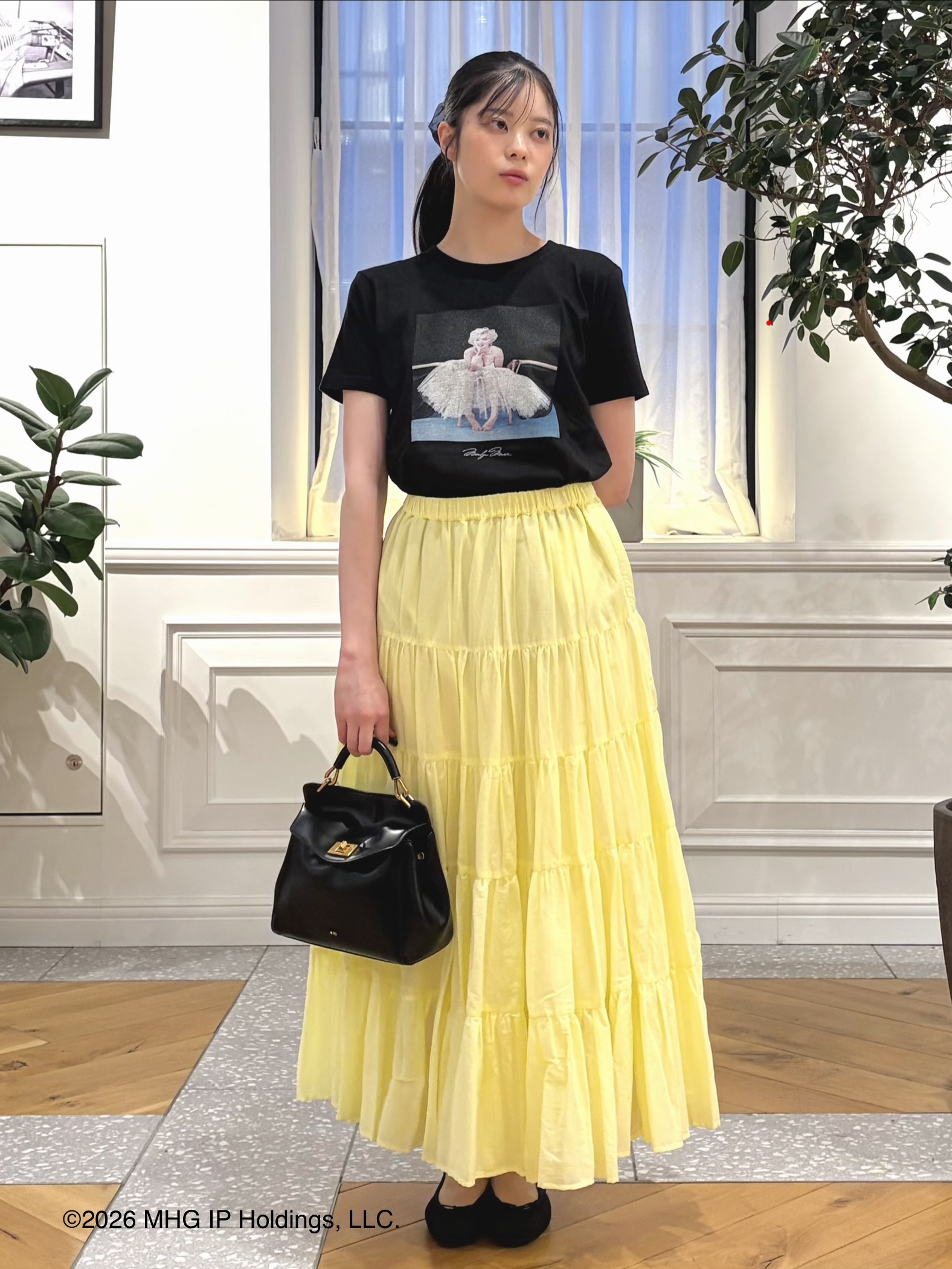 pupiさんの「DRESSTERIOR｜【別注】マリリンモンロー/カラープリントTシャツ」を使ったコーディネート