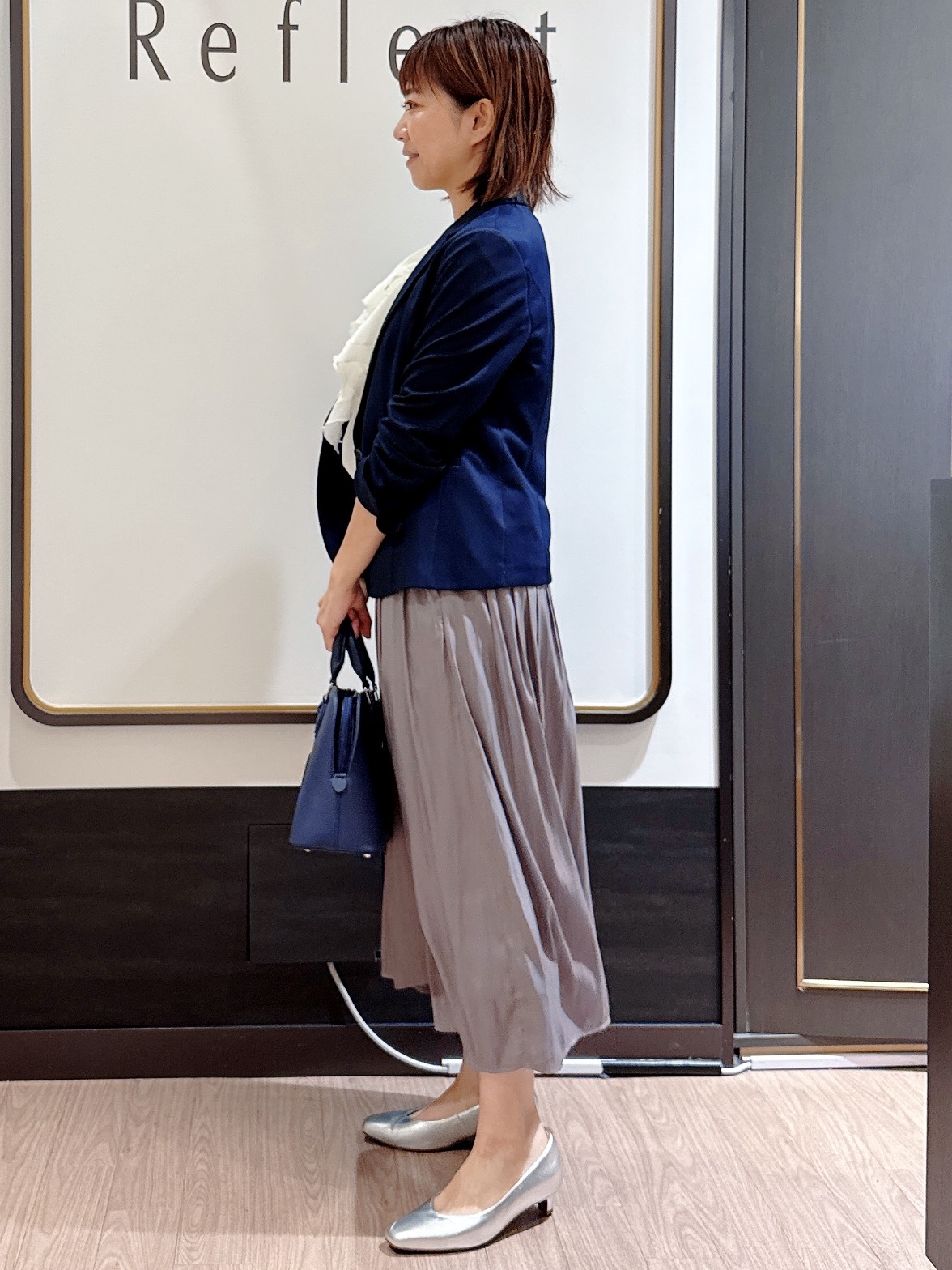 nekoさんの「Reflect｜【SS-4Lサイズ／UVカット／接触冷感】匠ジャケット／ベーシックテーラード」を使ったコーディネート