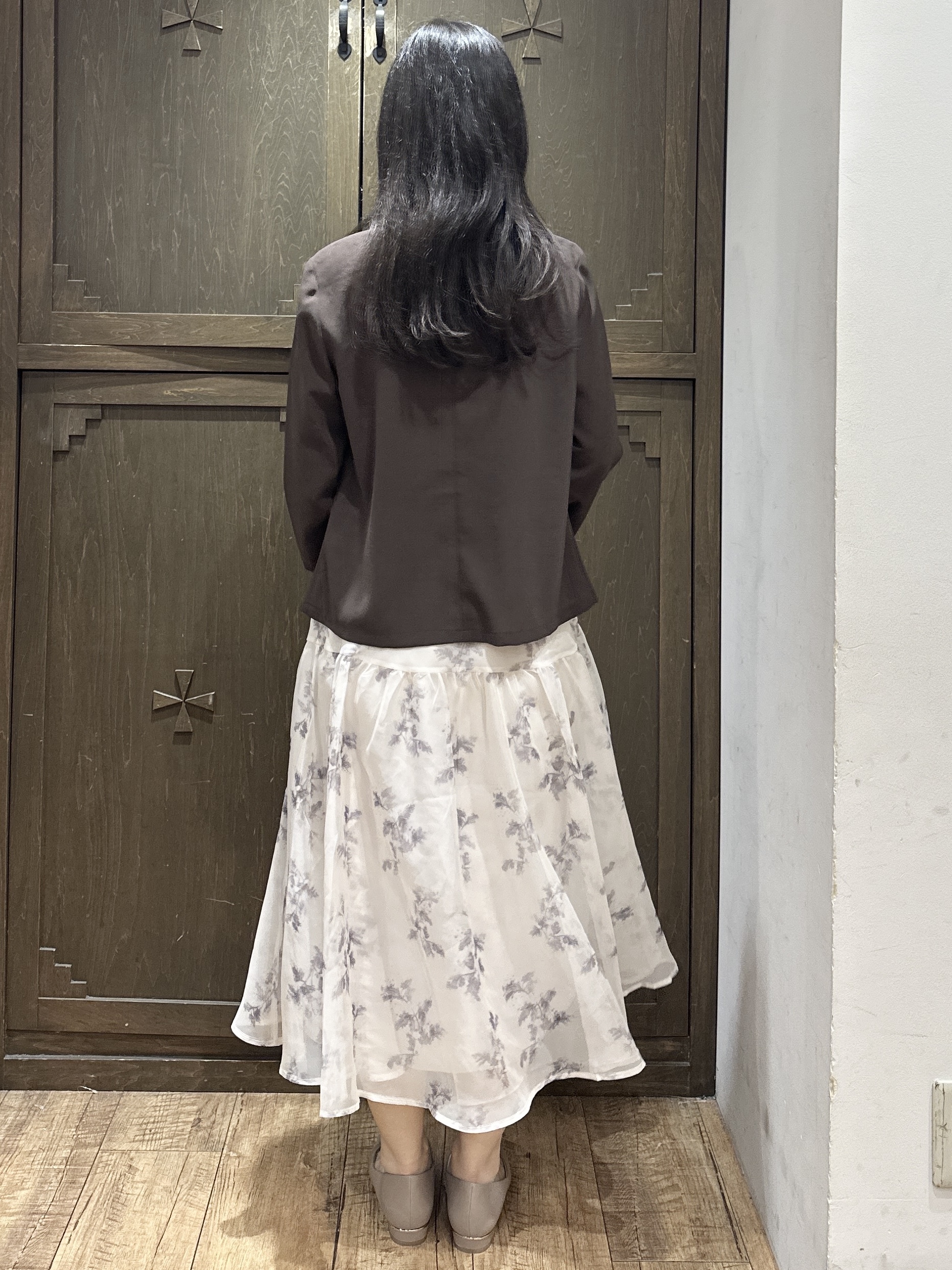 kanaさんの「index｜【接触冷感／防シワ】ひんやり7分袖テーラードジャケット《洗濯機OK》」を使ったコーディネート