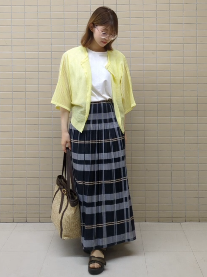 ひまりさんの「Reflect｜【UVカット／接触冷感／吸水速乾】フレンチスリーブプルオーバー」を使ったコーディネート