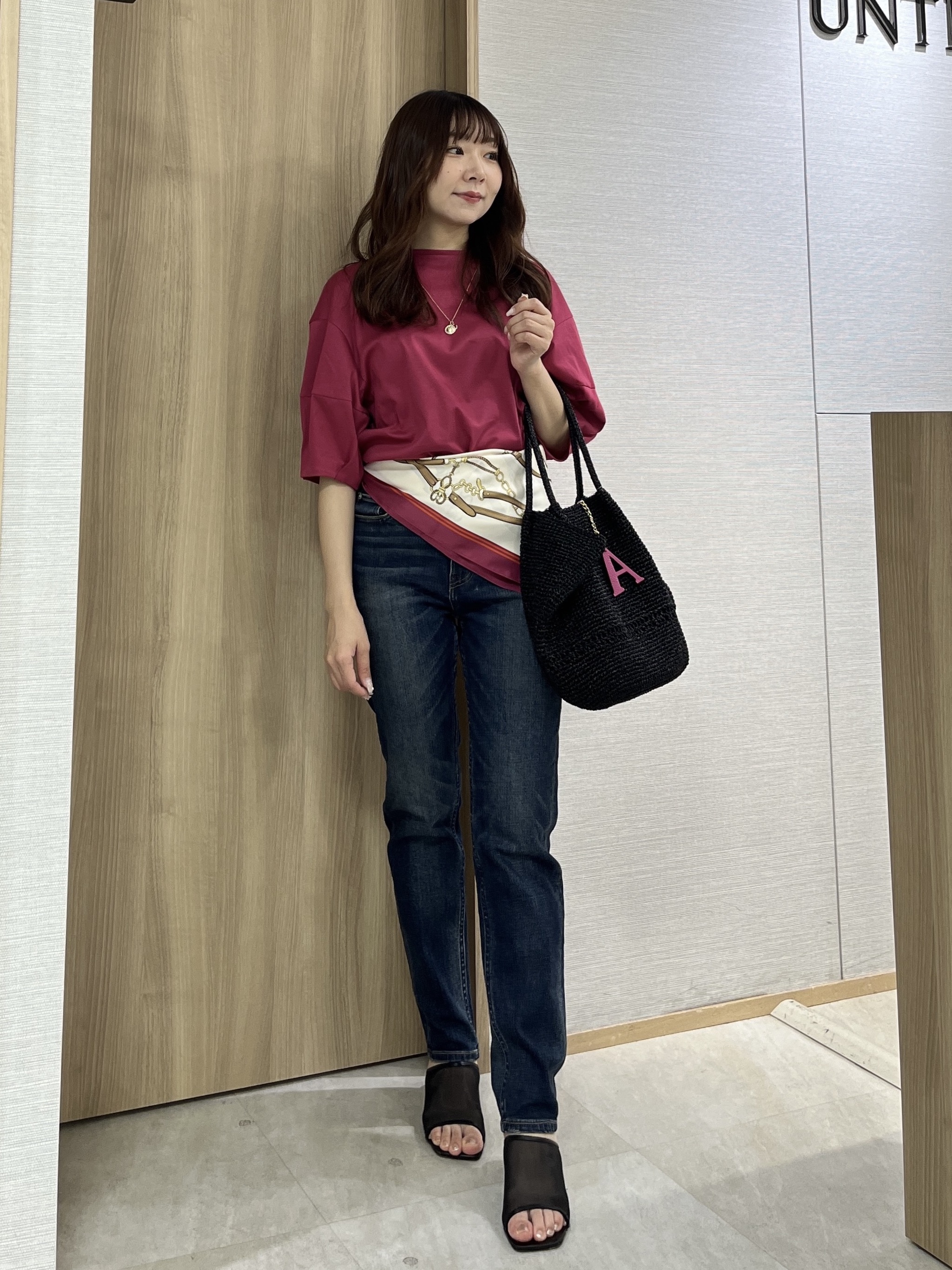 KAHOさんの「UNTITLED｜【汗染み防止/接触冷感】ランタンスリーブプルオーバー」を使ったコーディネート