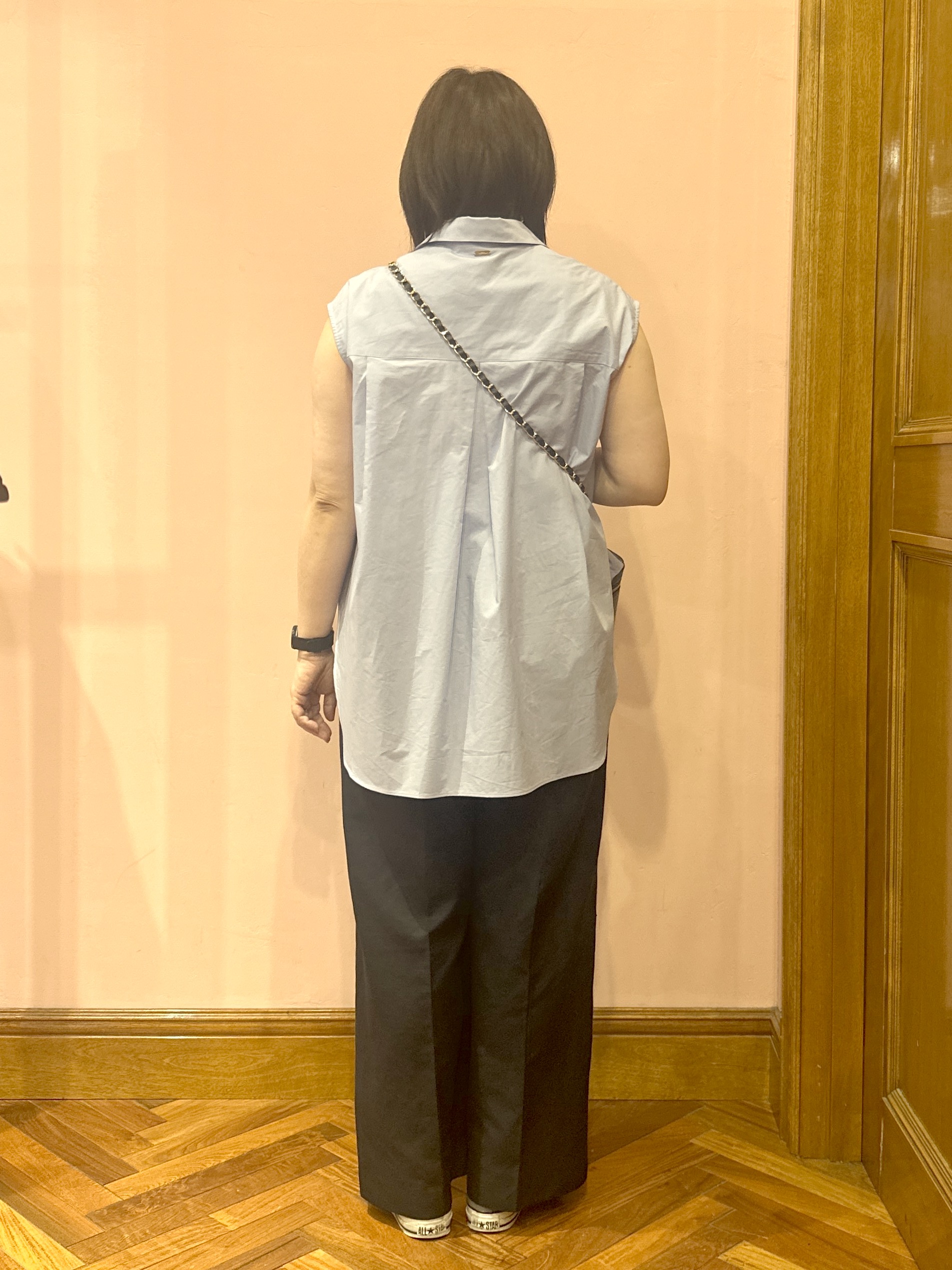 komatsuさんの「DRESSTERIOR｜フレンチスリーブ スキッパーブラウス」を使ったコーディネート
