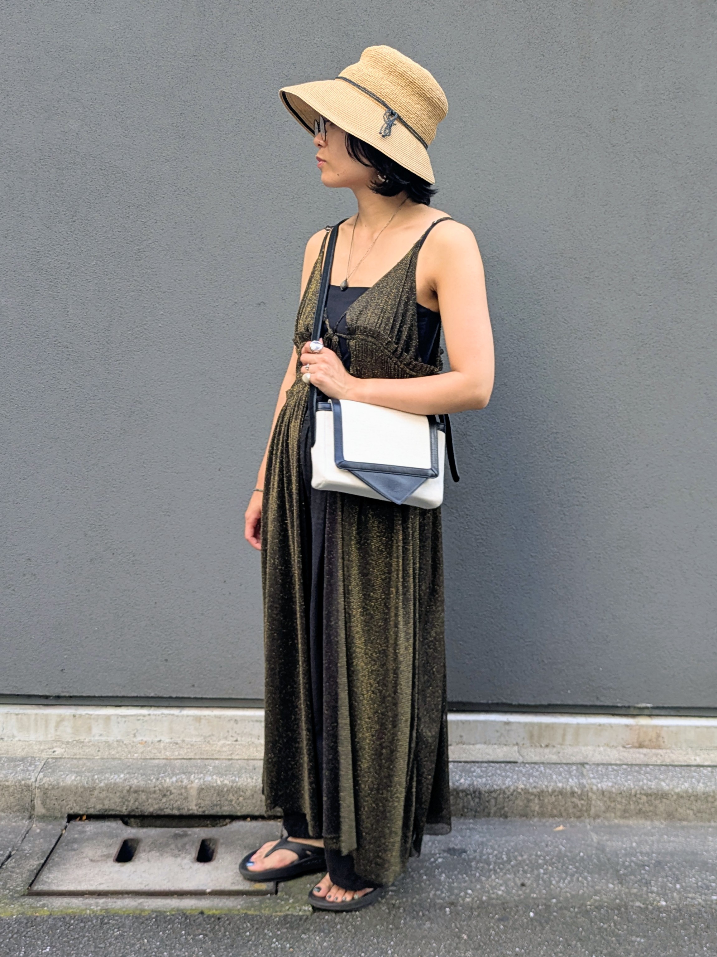 MTさんの「HIROKO HAYASHI｜TRIS（トリス）ショルダーバッグS」を使ったコーディネート