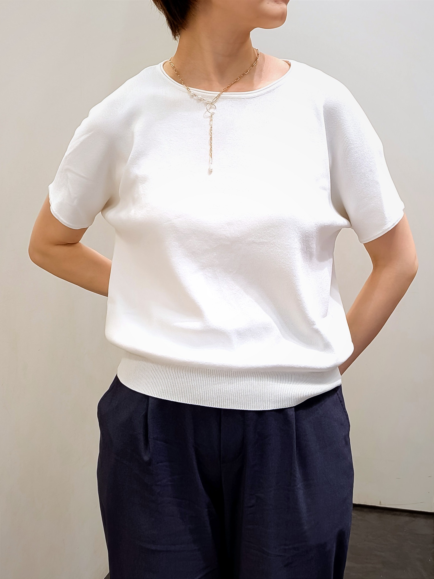 やまちゃんさんの「grove｜5分袖ver登場！【体型カバー・洗える】シアーサファリシャツジャケット」を使ったコーディネート