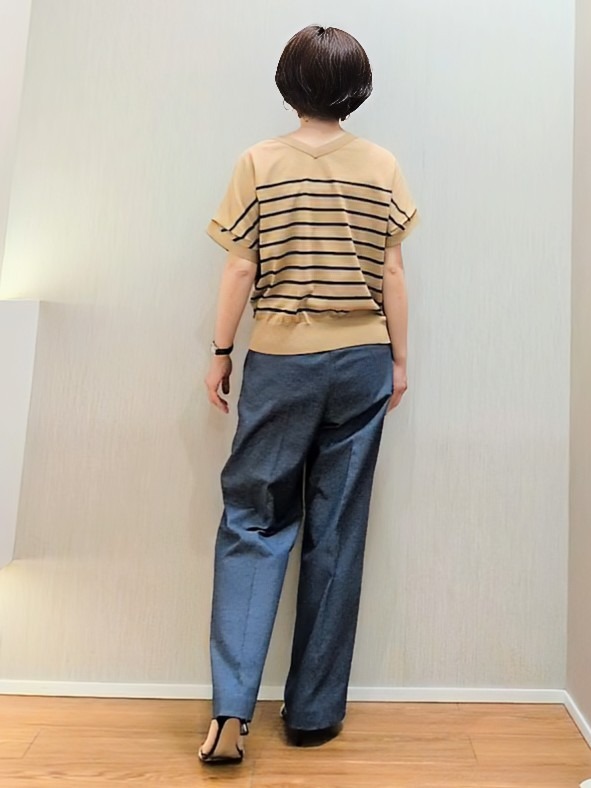 ミズタさんの「UNTITLED｜【前後2WAY】ドライタッチコットンプルオーバー」を使ったコーディネート