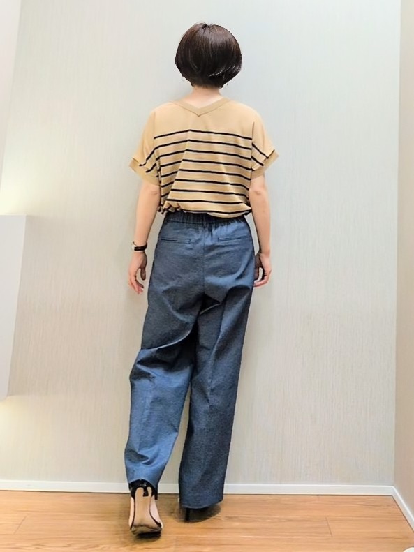 ミズタさんの「UNTITLED｜【前後2WAY】ドライタッチコットンプルオーバー」を使ったコーディネート
