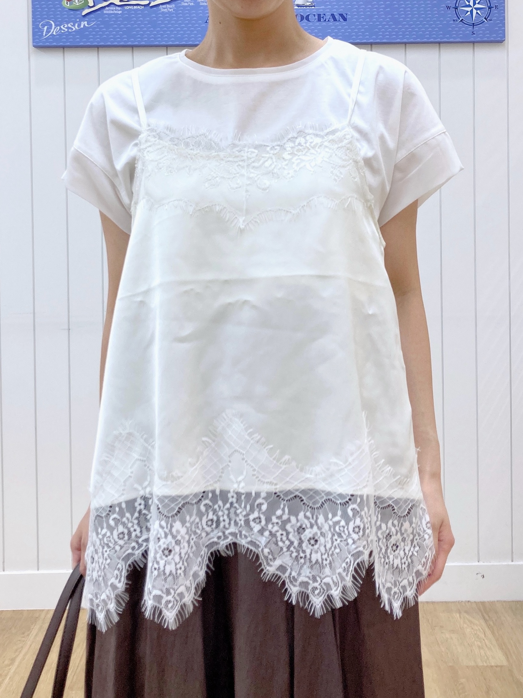 yoshiさんの「Dessin｜お守りカーディガン -ウォッシャブル-」を使ったコーディネート