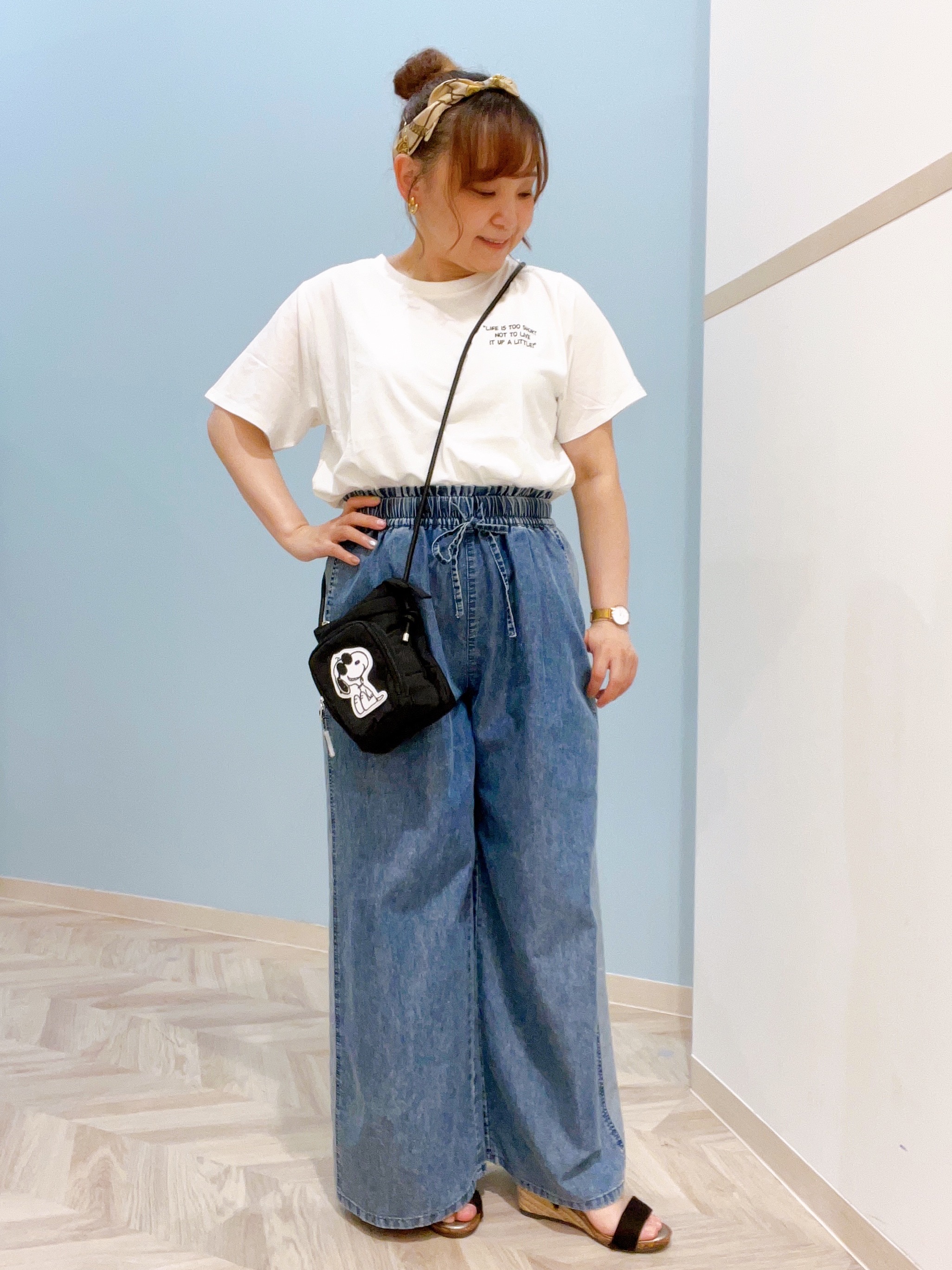kitaさんの「SHOO･LA･RUE｜レースニットカーディガン」を使ったコーディネート