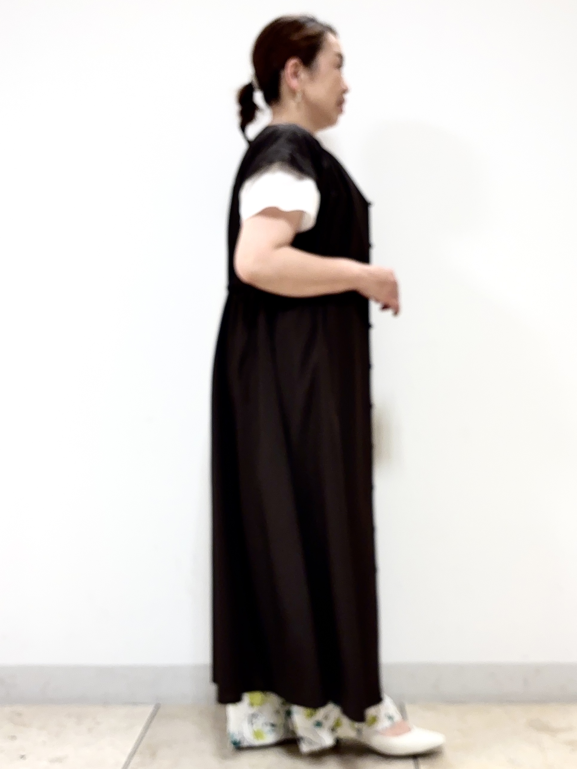 keiさんの「Reflect｜【通気性あり／涼しい／マシンウォッシャブル】フロントボタンワンピース」を使ったコーディネート