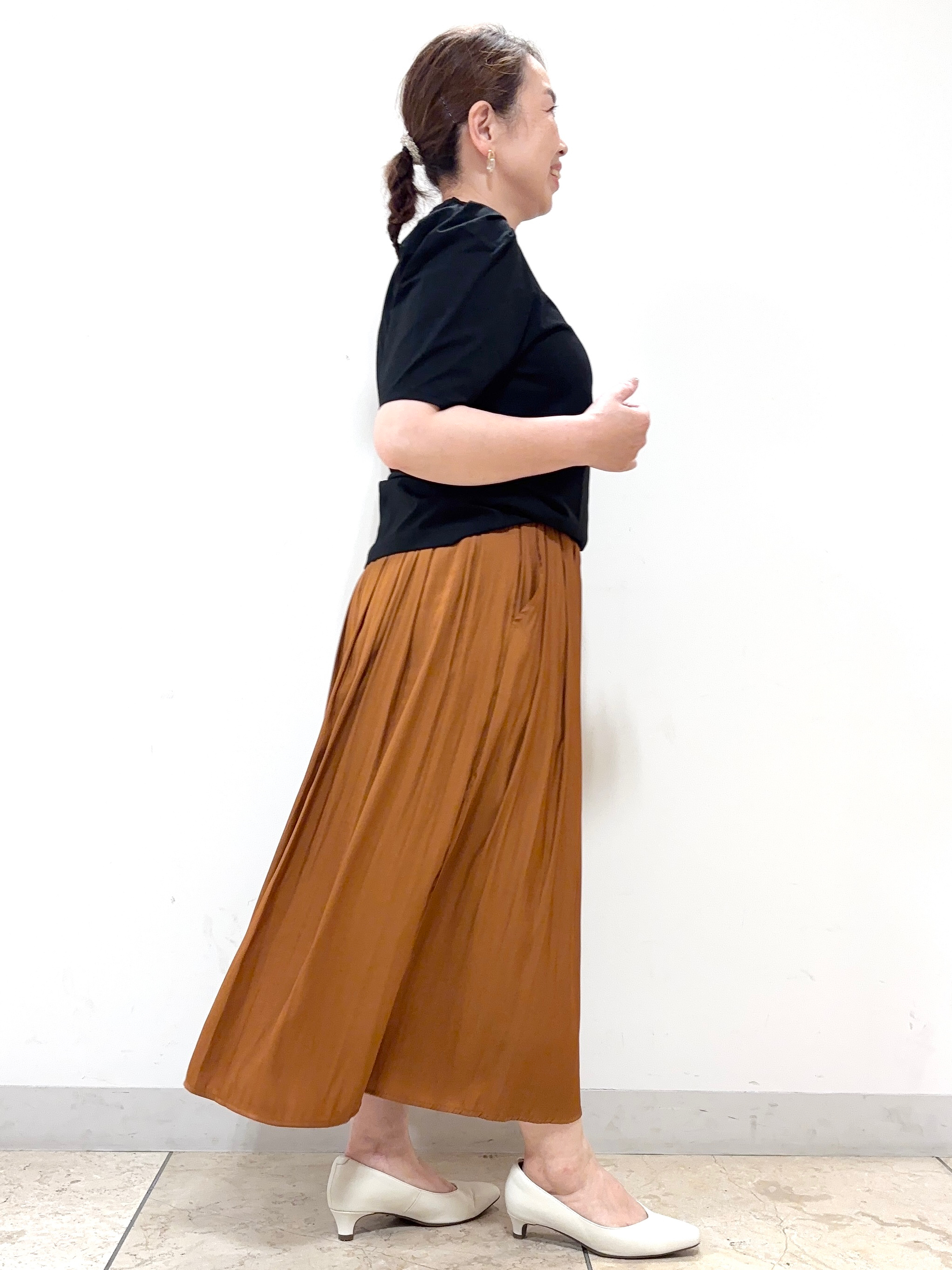 keiさんの「Reflect｜【UVカット／接触冷感／吸水速乾】デザインスリーブプルオーバー」を使ったコーディネート
