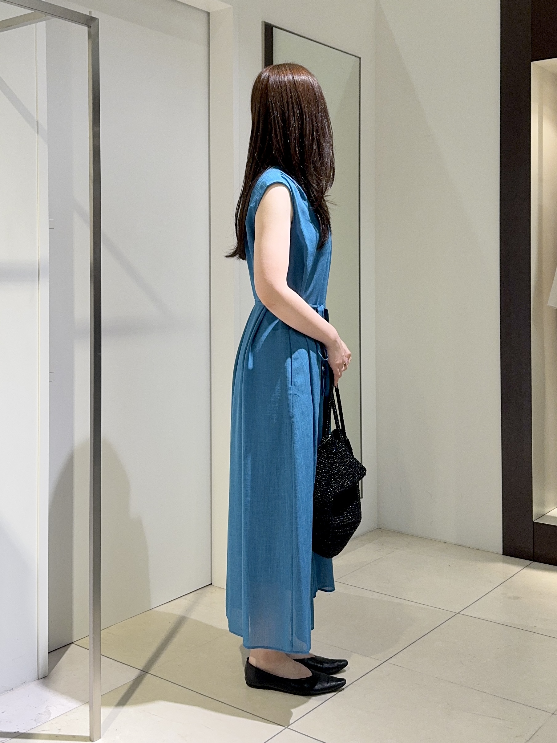 kaoruさんの「UNTITLED｜メタリックメッシュトート」を使ったコーディネート