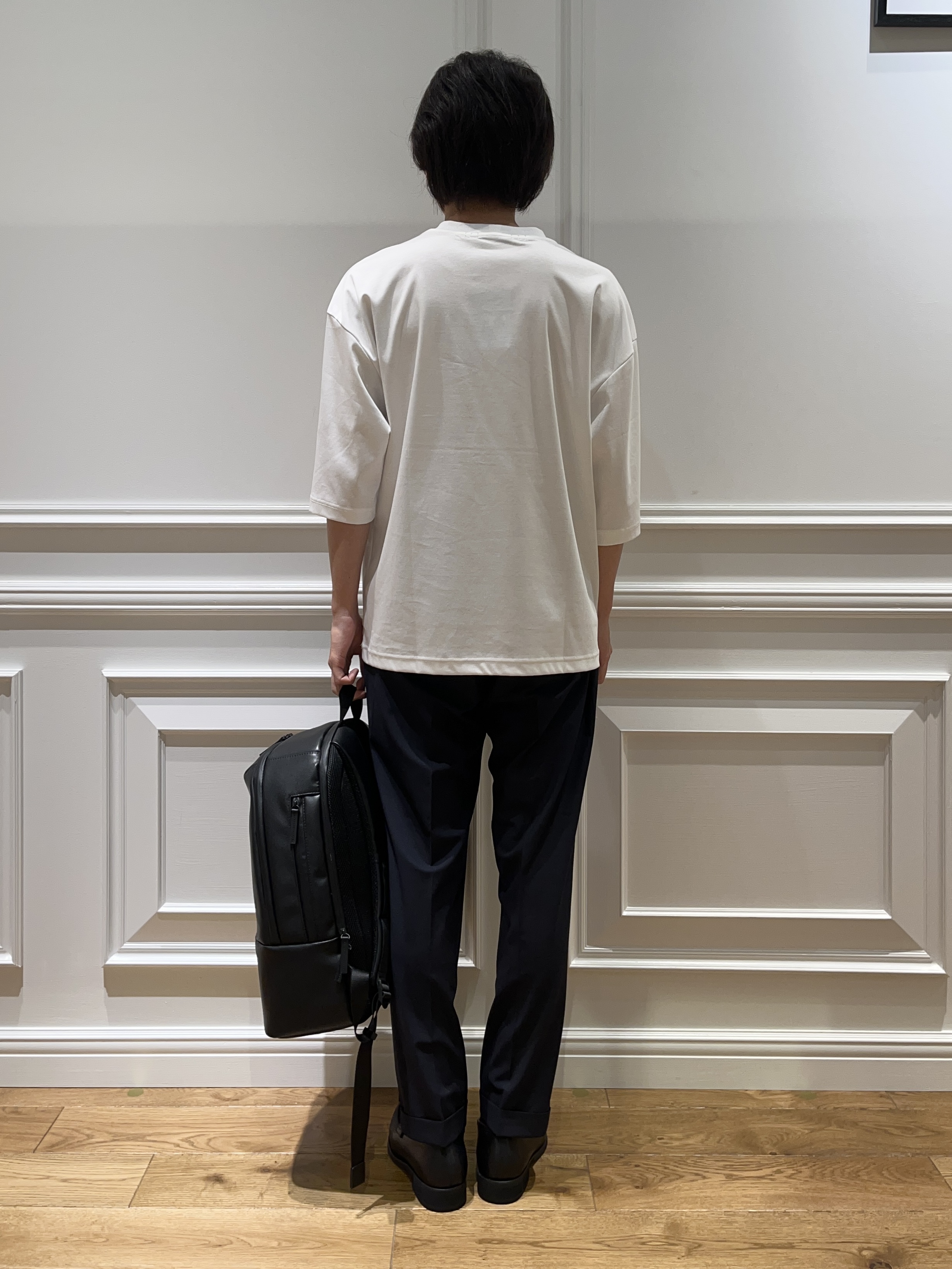Watanabeさんの「DRESSTERIOR｜【干場義雅&times;DRESSTERIOR】ICE CLEAR COTTON Tシャツ」を使ったコーディネート