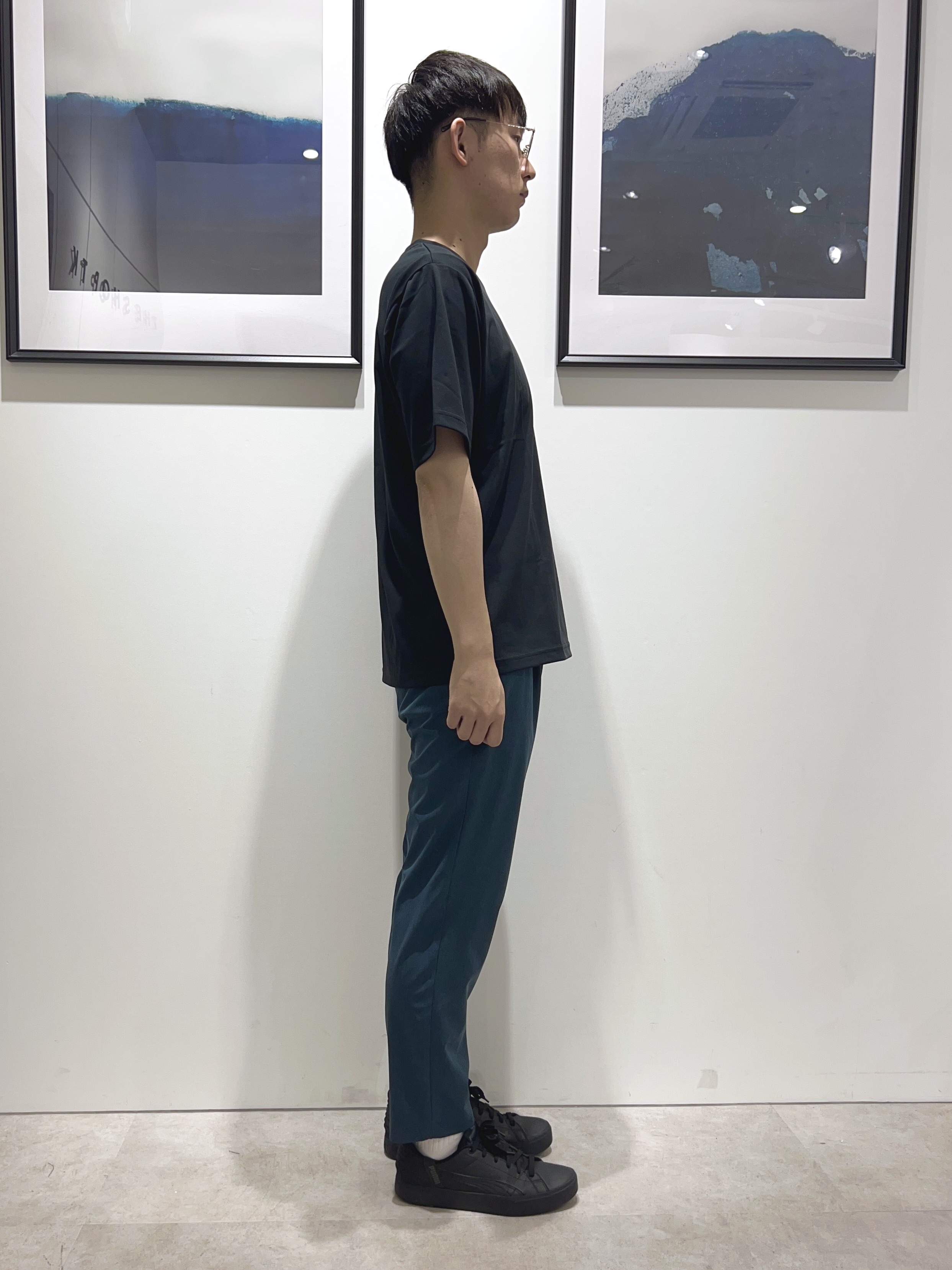 。さんの「THE SHOP TK｜ワンポイント刺繍 半袖Tシャツ 洗濯機OK」を使ったコーディネート
