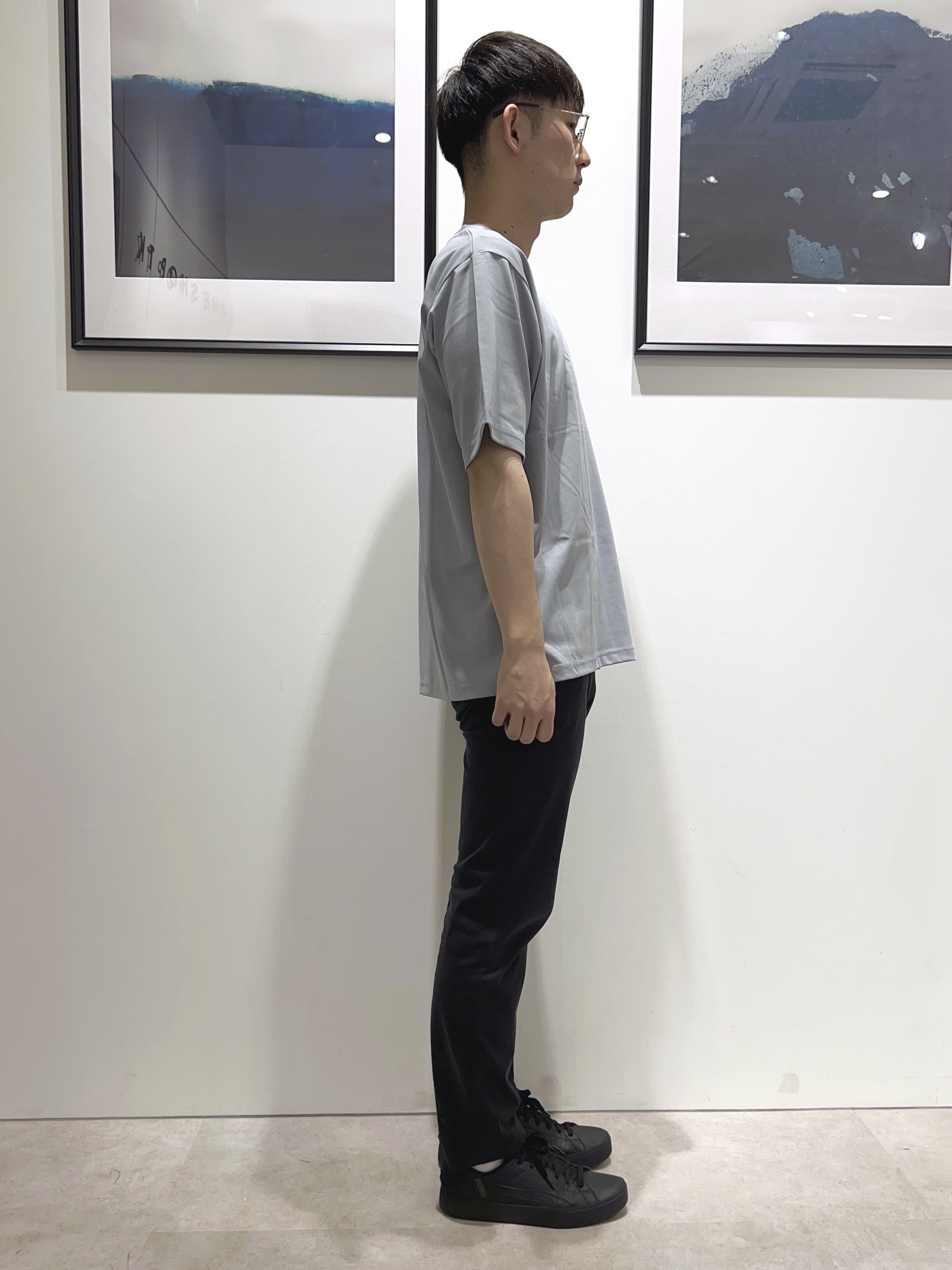 。さんの「THE SHOP TK｜ワンポイント刺繍 半袖Tシャツ 洗濯機OK」を使ったコーディネート