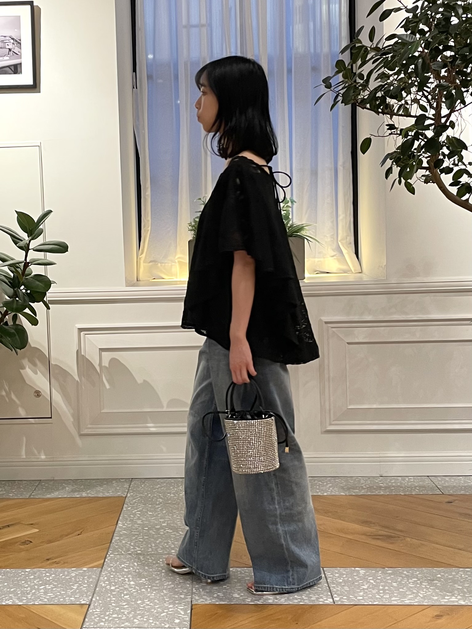 Lilyさんの「DRESSTERIOR｜ラッセルレース ブラウス」を使ったコーディネート